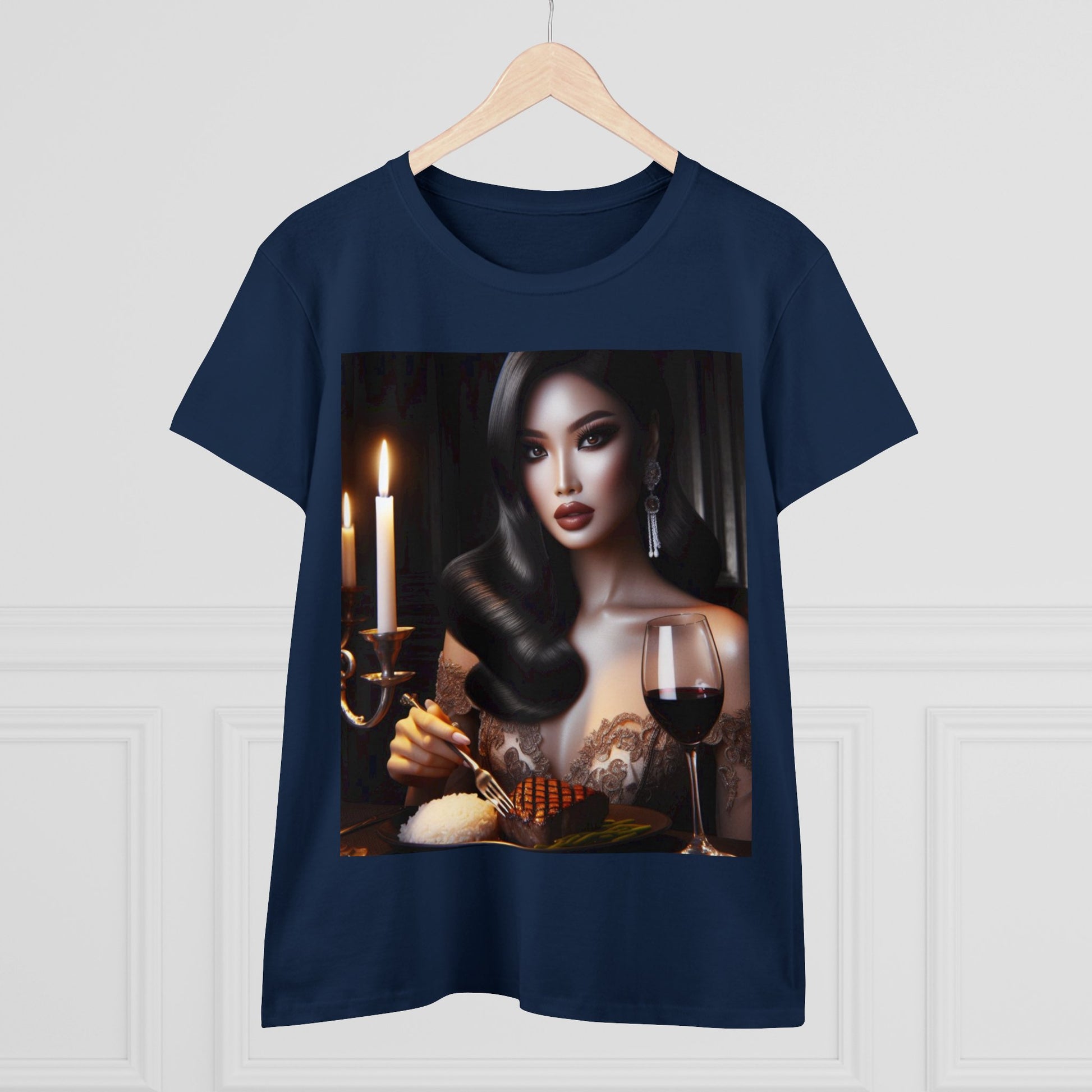 Elegant Meal T-Shirt T-Shirt Printify