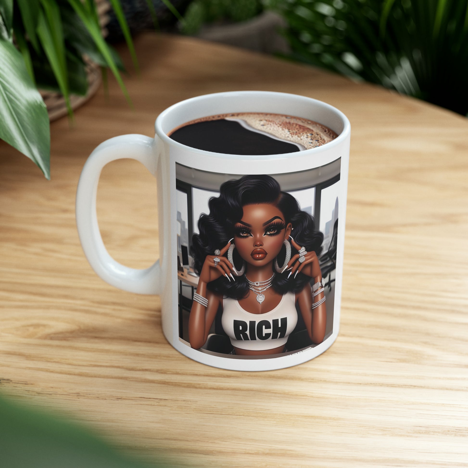 Rich Girl Mug Mug Printify
