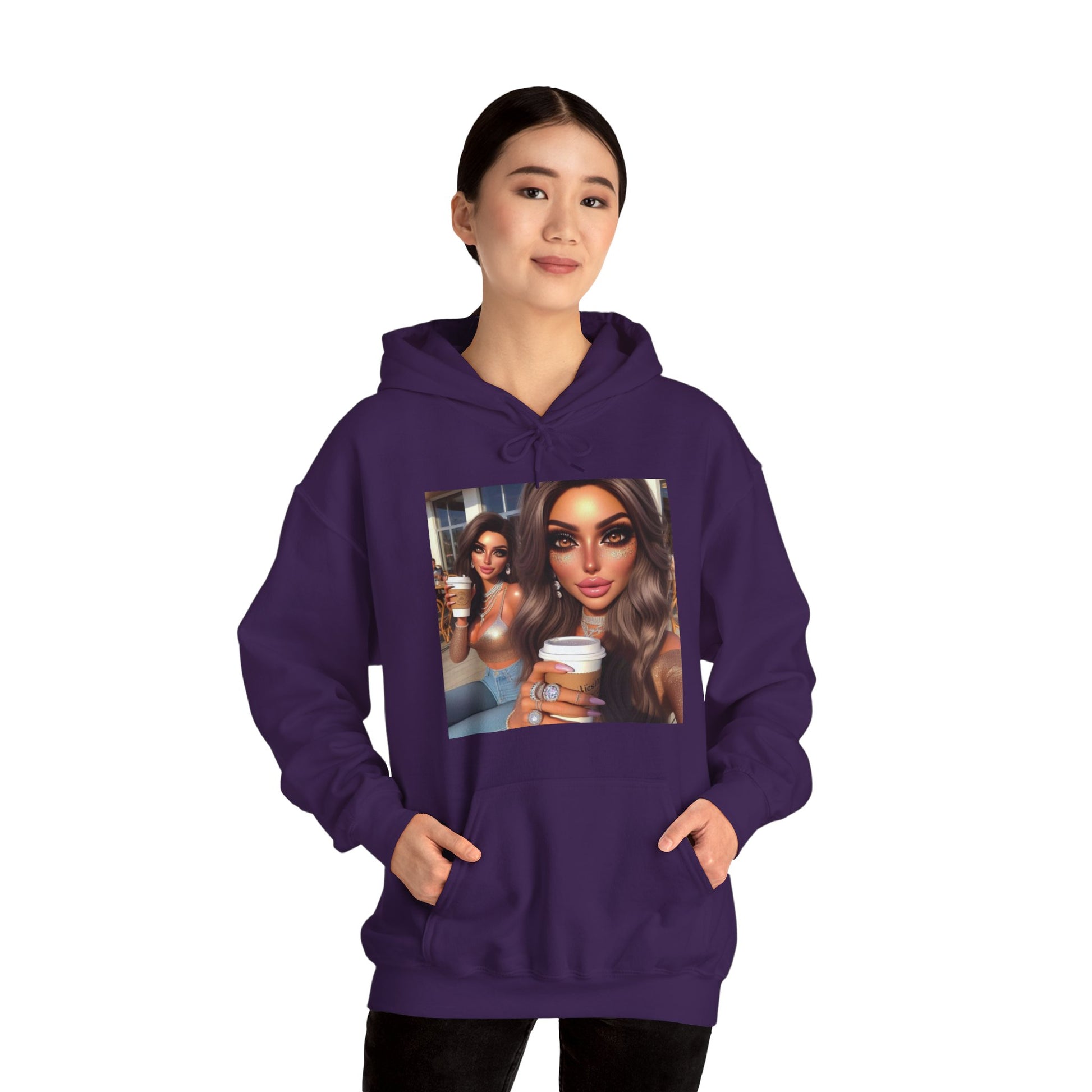 Coffee Baddies Hoodie Hoodie Printify