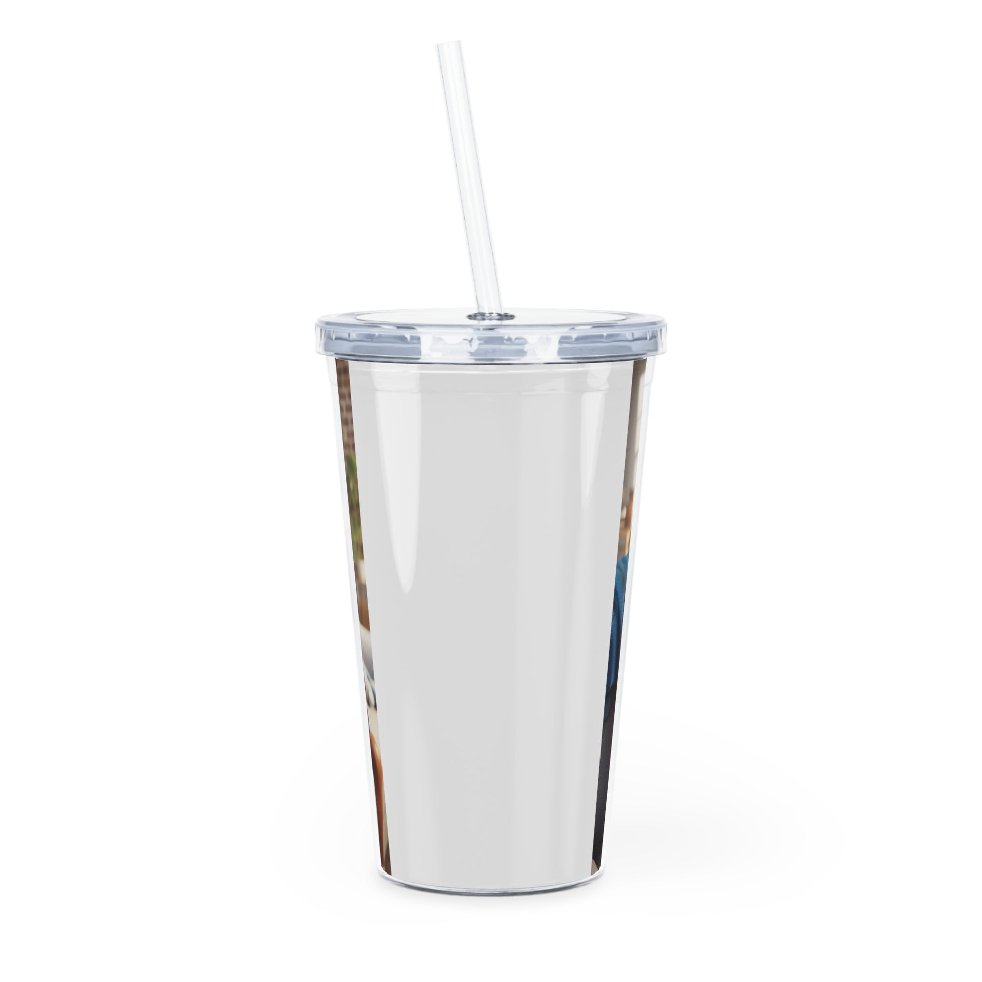 Family Time Tumbler with Straw Mug Printify