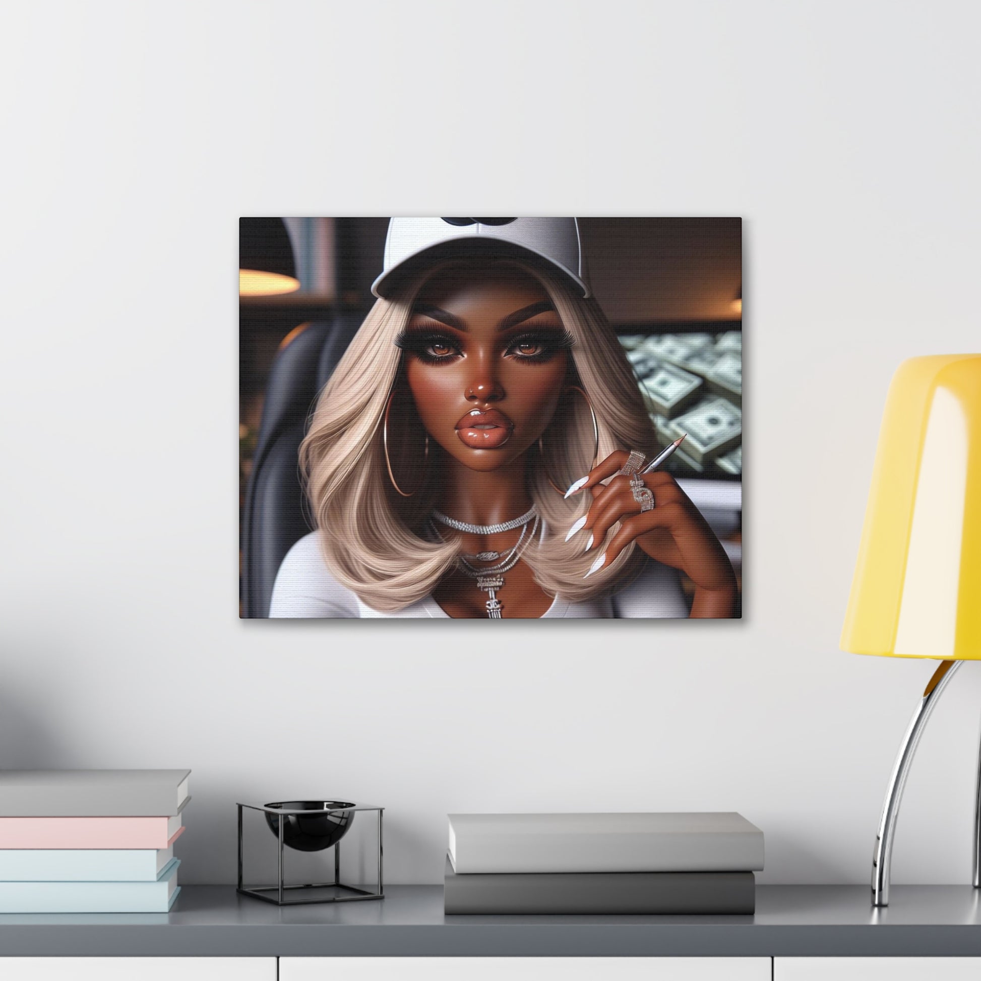 Big Money Canvas Canvas Printify 20″ x 16″ (Horizontal) 0.75''