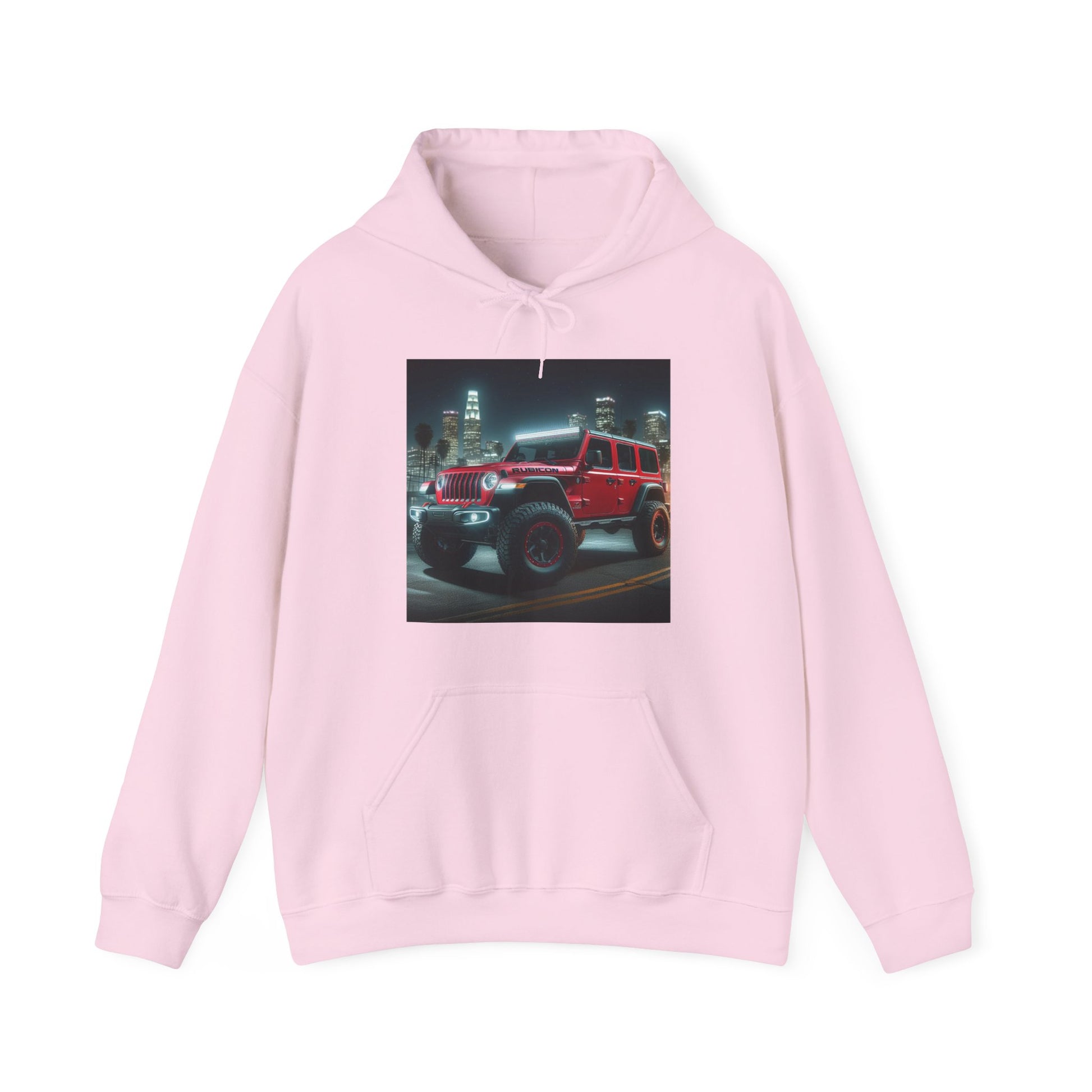 Red Rubicon Hoodie Hoodie Printify Light Pink S
