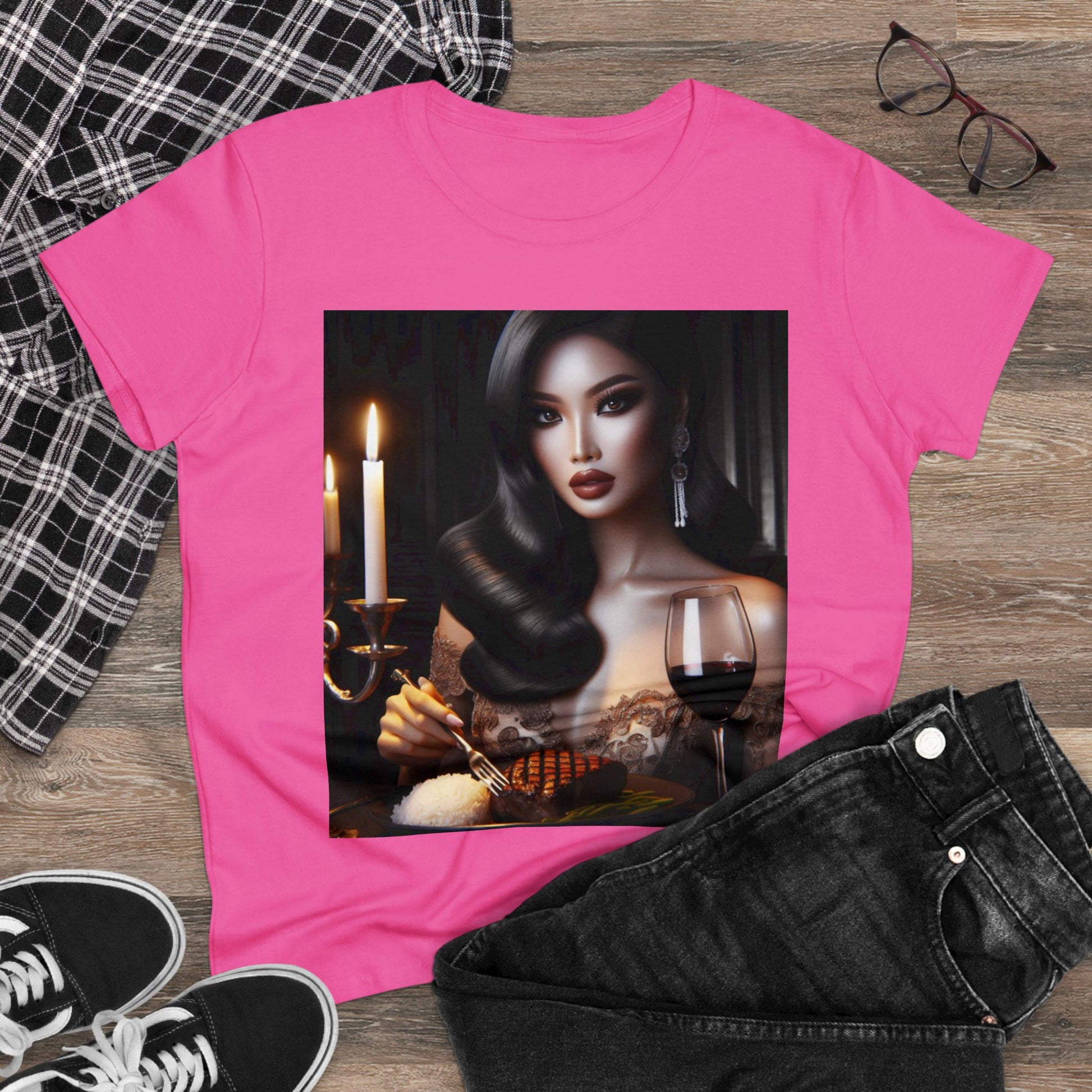 Elegant Meal T-Shirt T-Shirt Printify