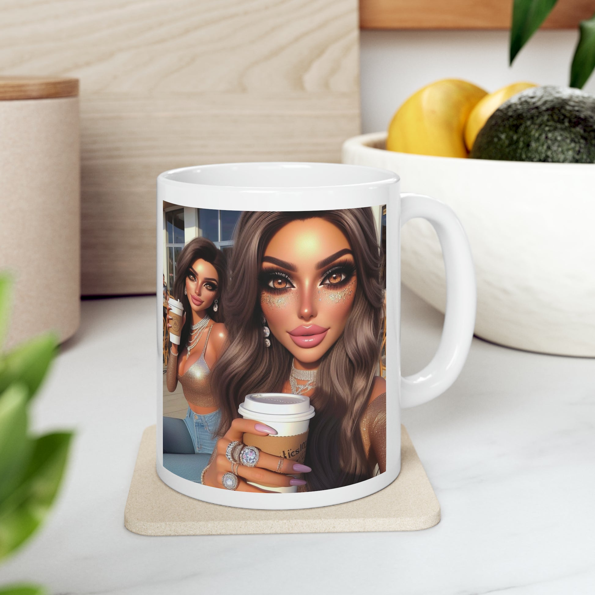 Coffee Baddies Mug Mug Printify