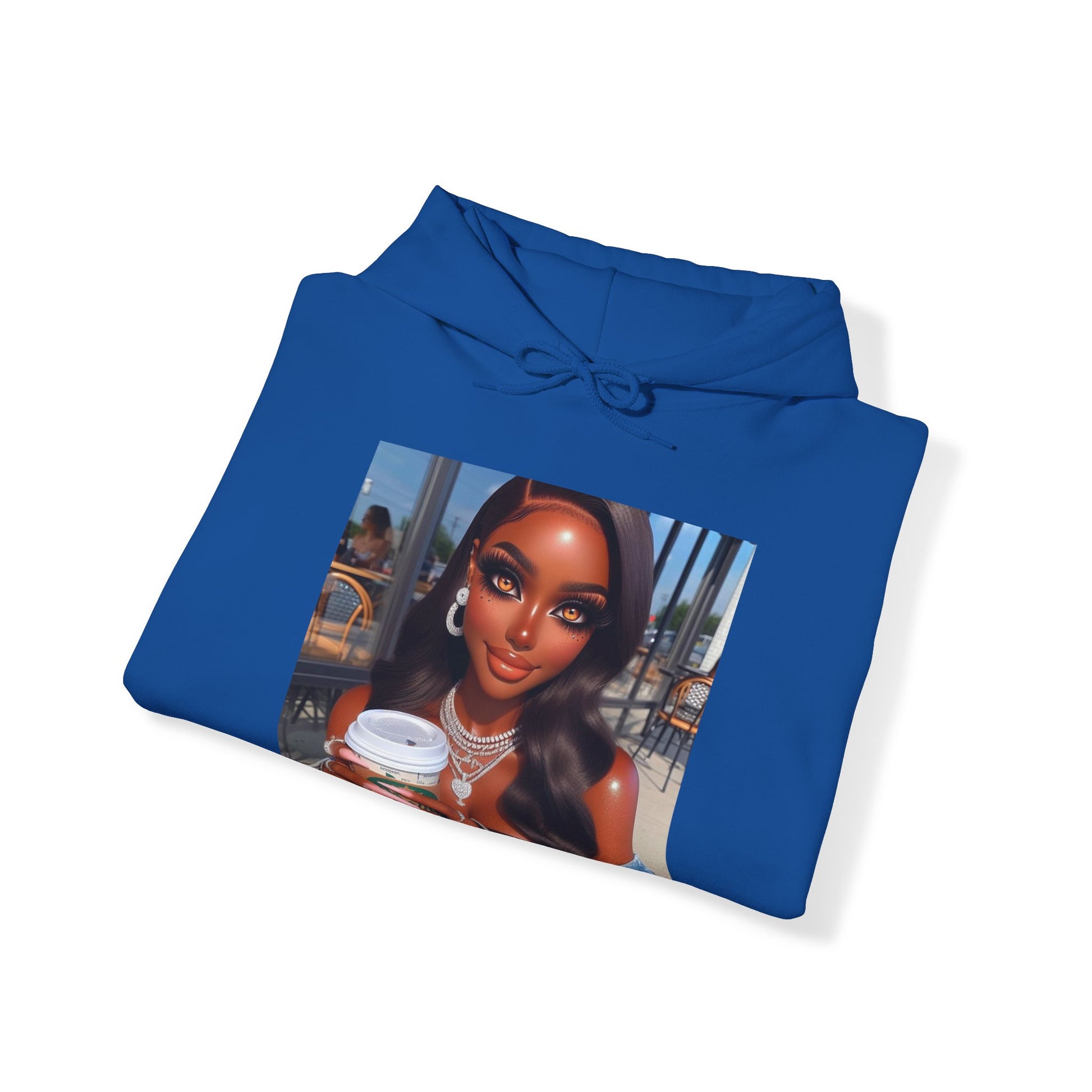 Coffee Beauty Hoodie Hoodie Printify