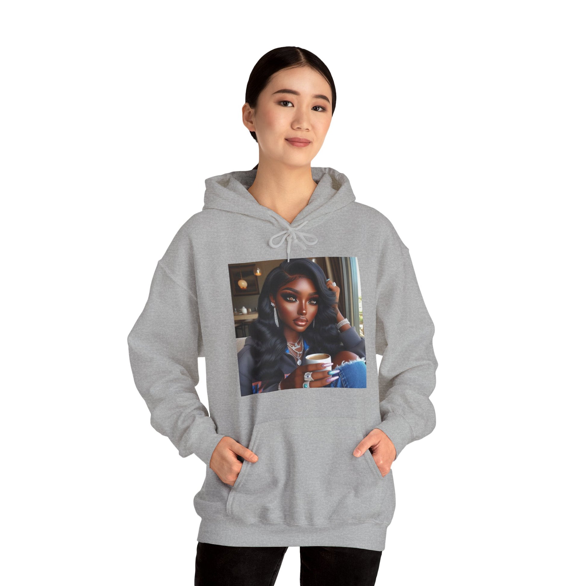 Coffee Break Hoodie Hoodie Printify