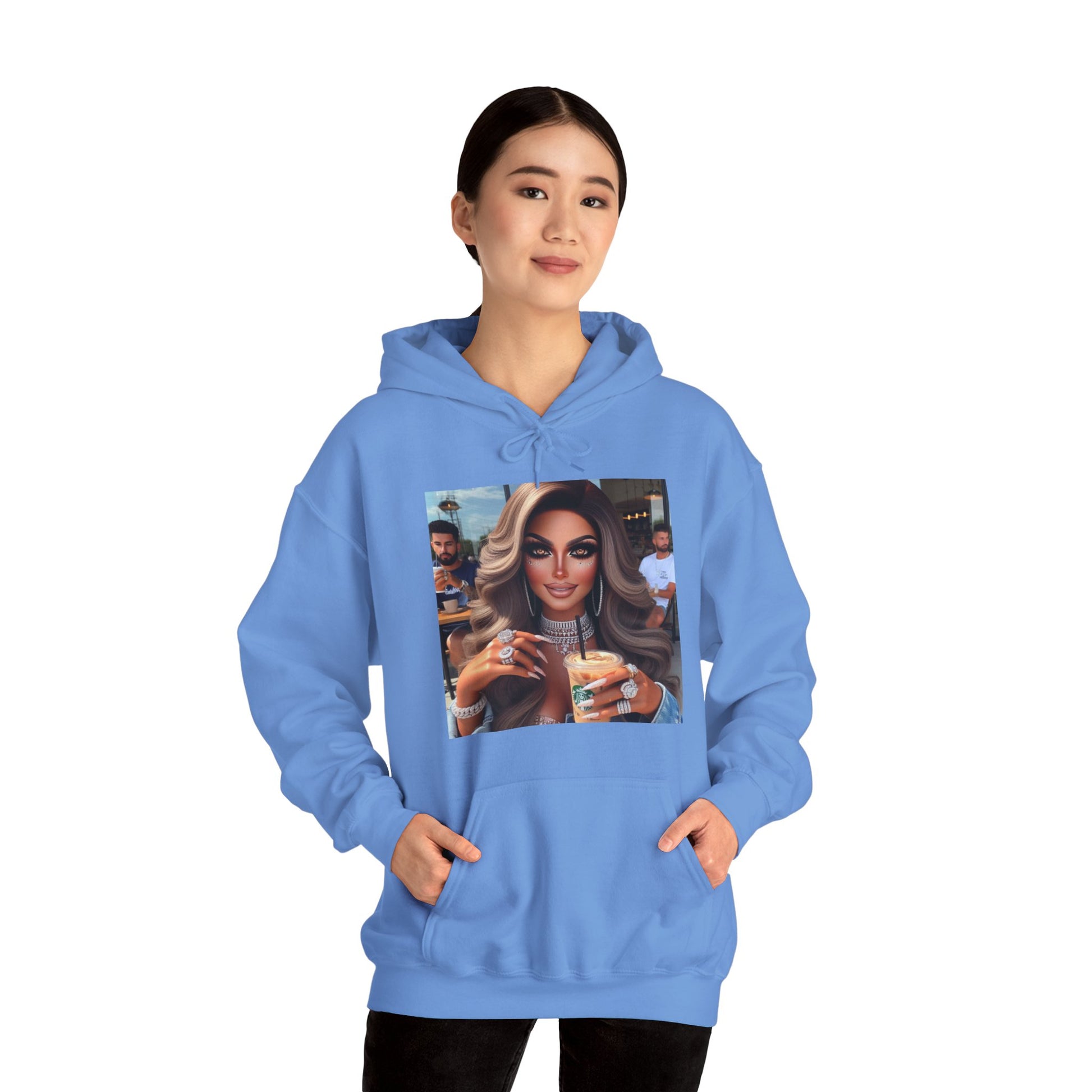 Coffee Beauty Hoodie Hoodie Printify