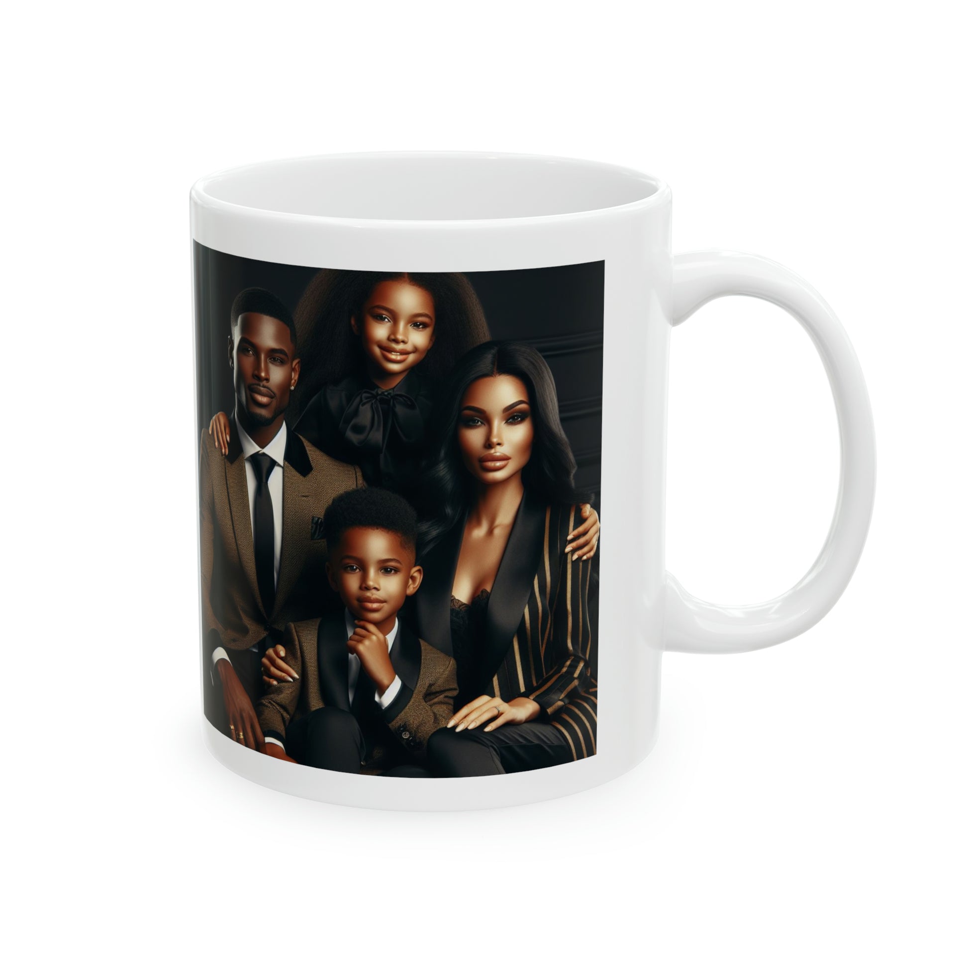 Family Portrait Mug Mug Printify