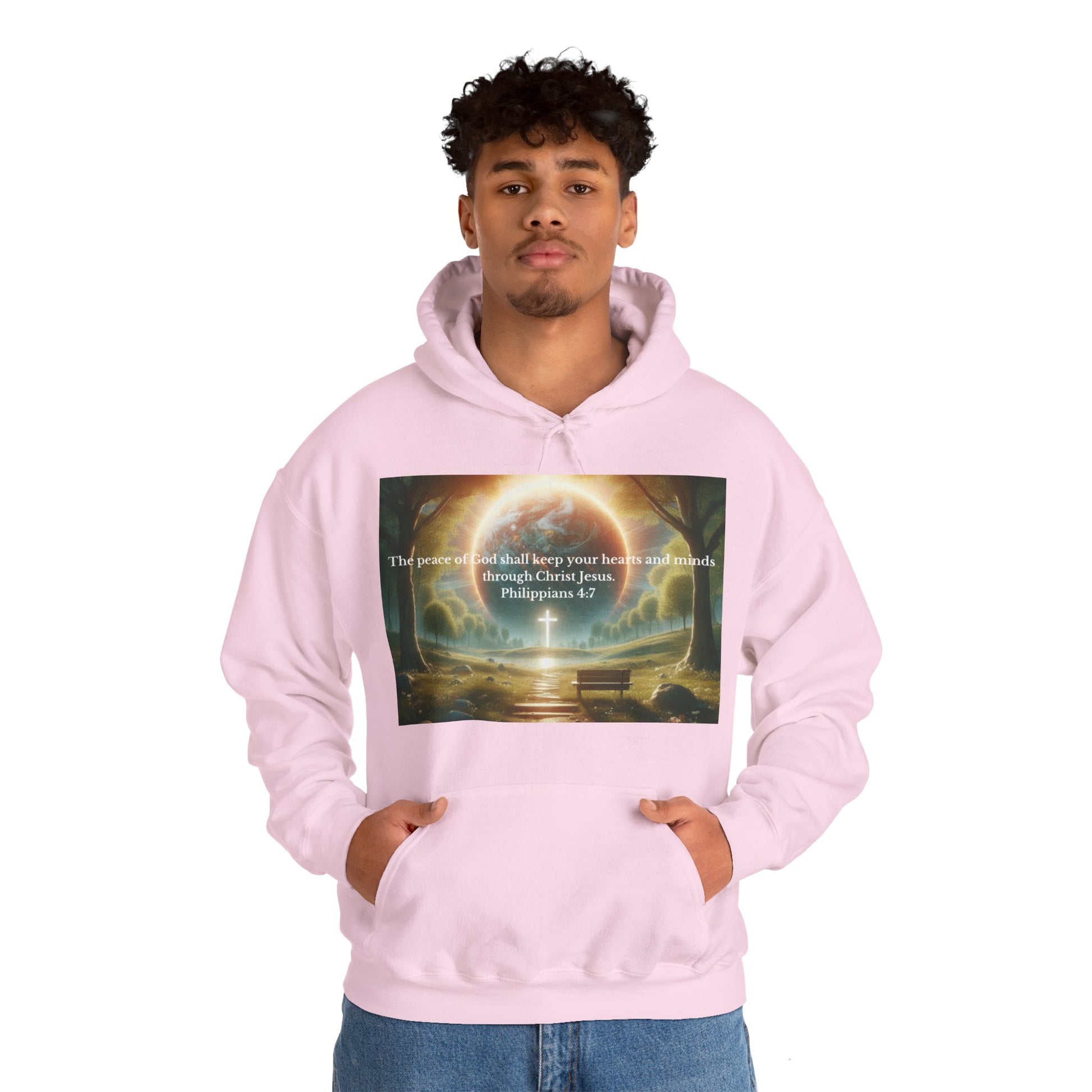 Philippians 4:7 Hoodie Hoodie Printify