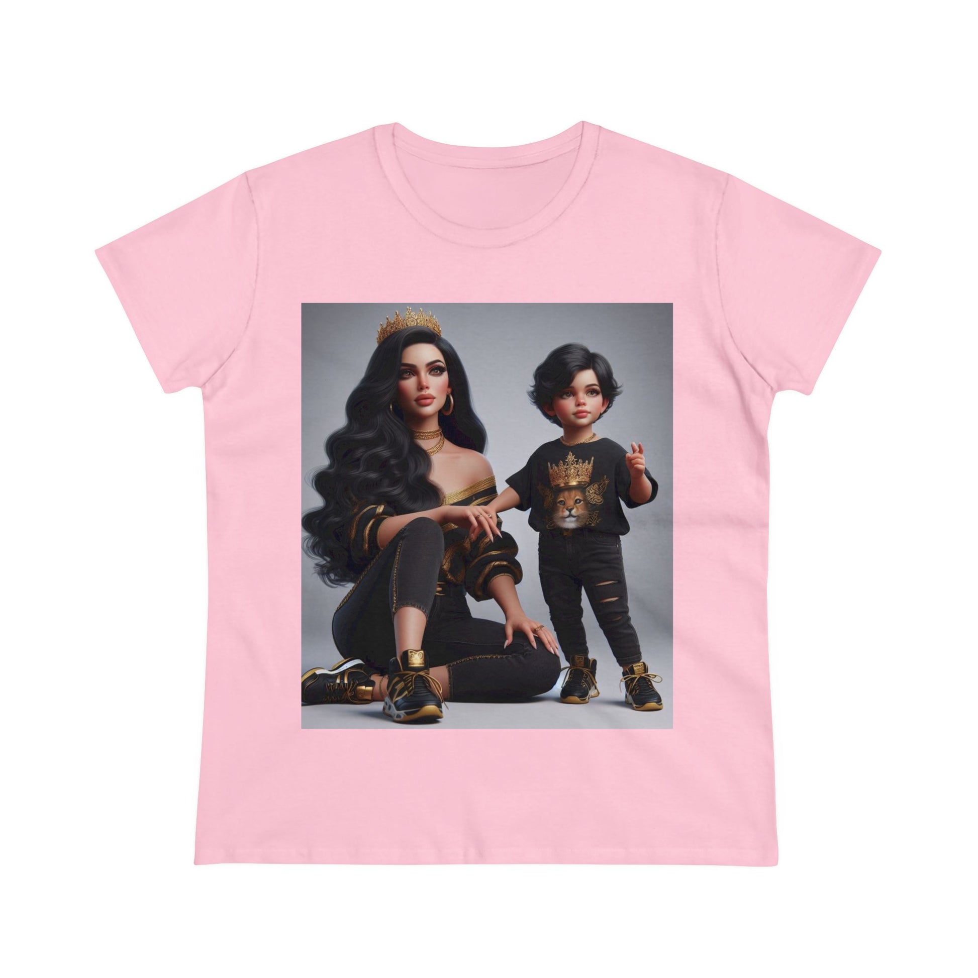 Royalty T-Shirt T-Shirt Printify Light Pink S
