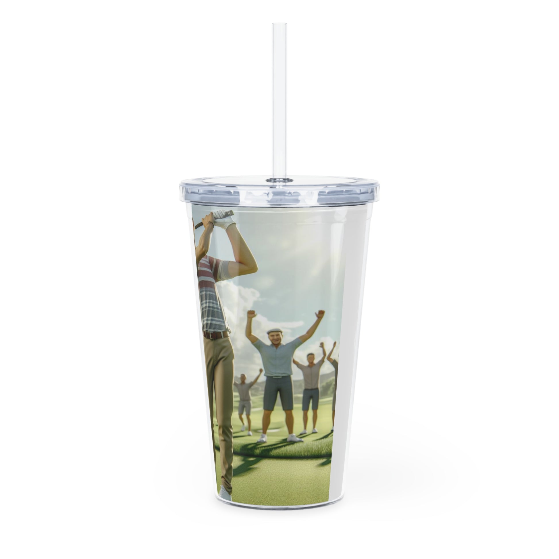 Golf Tournament Tumbler with Straw Mug Printify