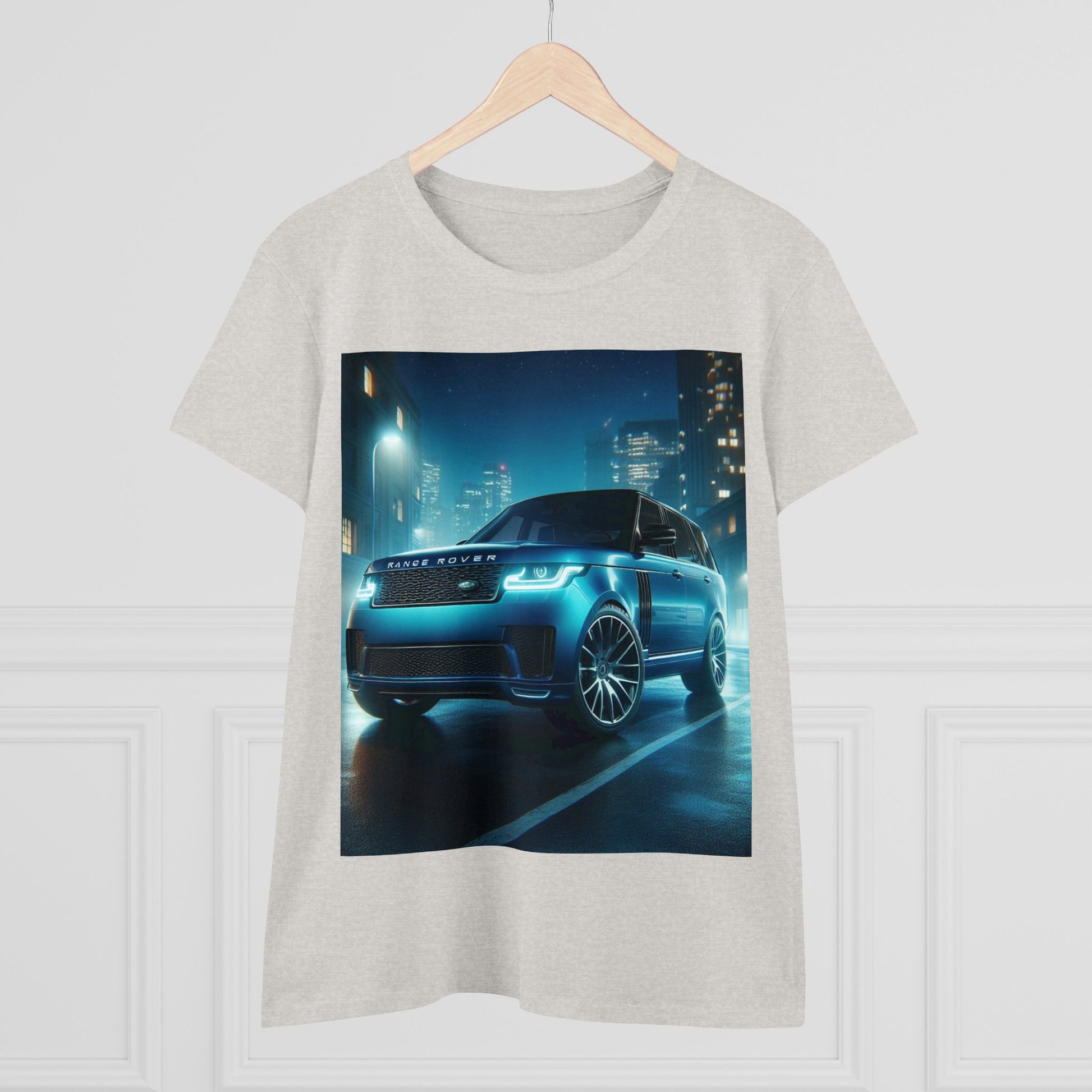 Blue Range Rover T-Shirt T-Shirt Printify