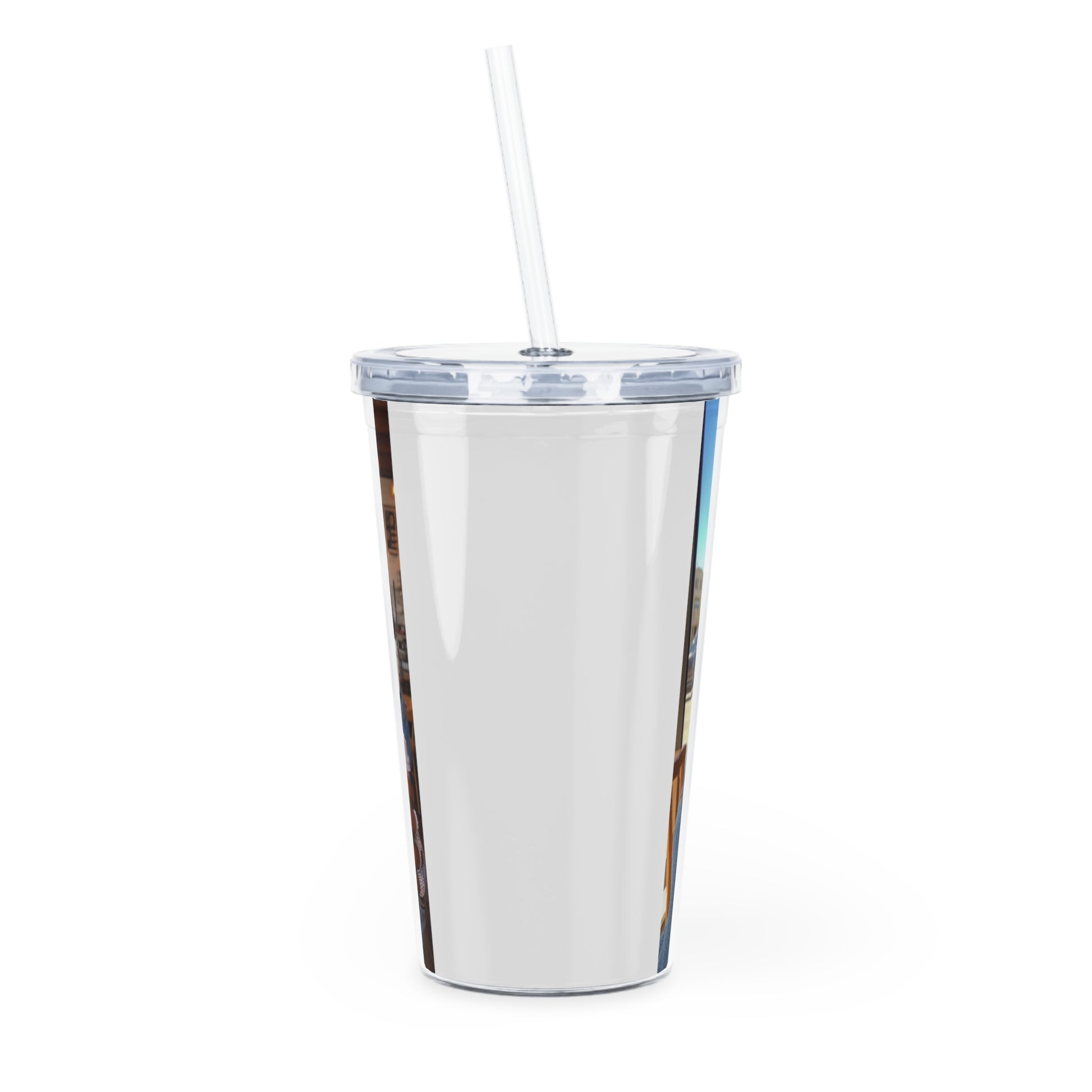 Coffee Beauty Tumbler with Straw Mug Printify