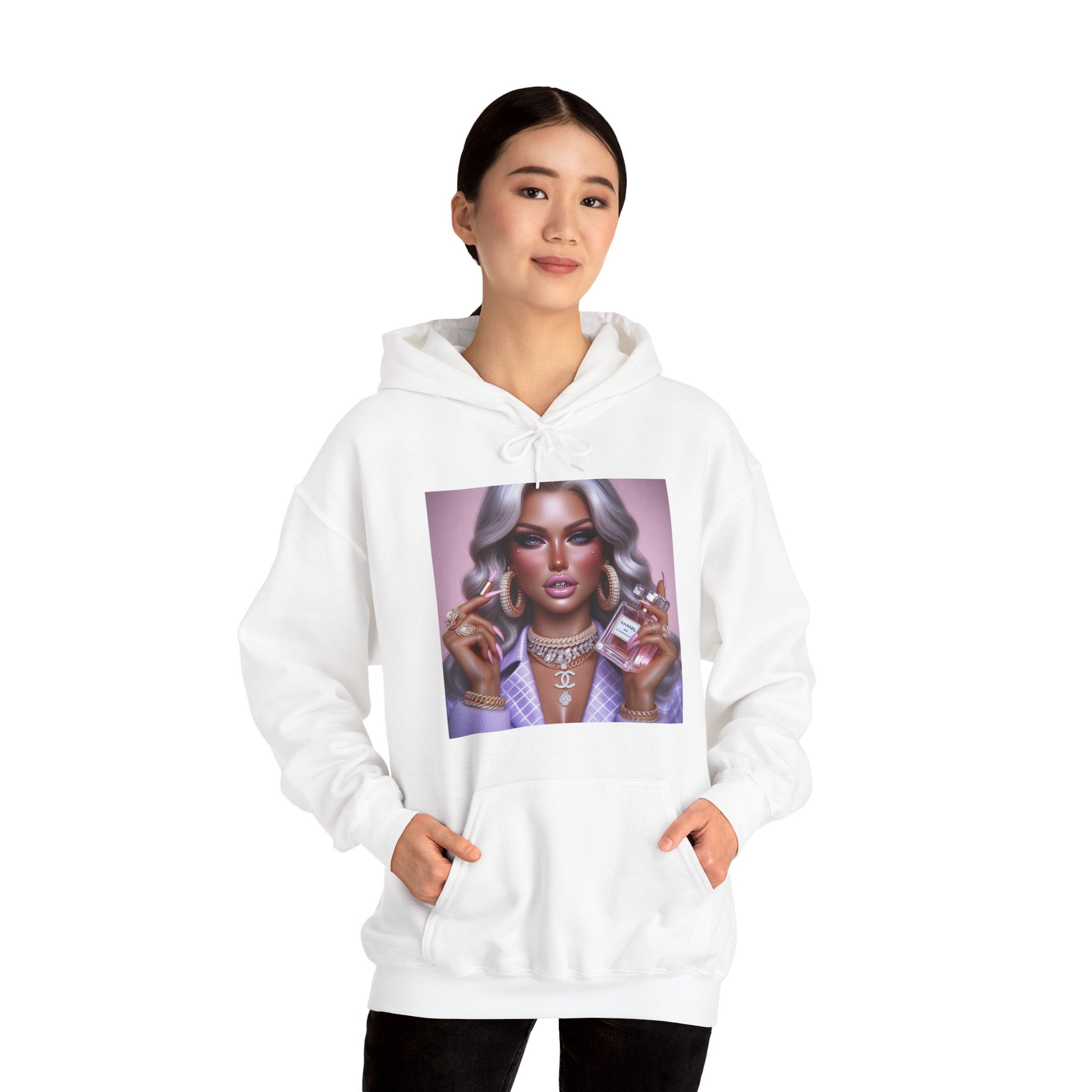 Chanel Please Hoodie Hoodie Printify