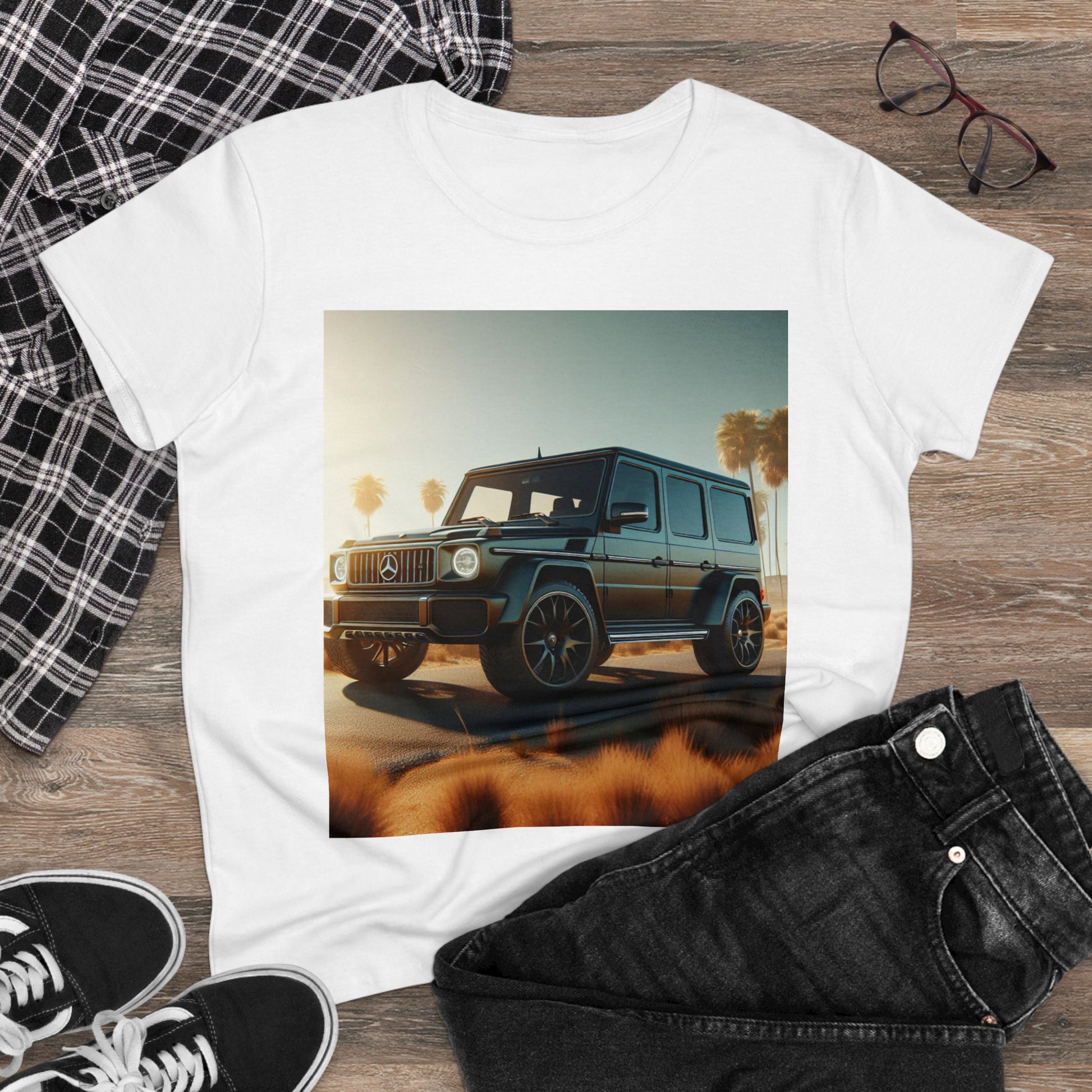 Black G-Wagon T-Shirts T-Shirt Printify