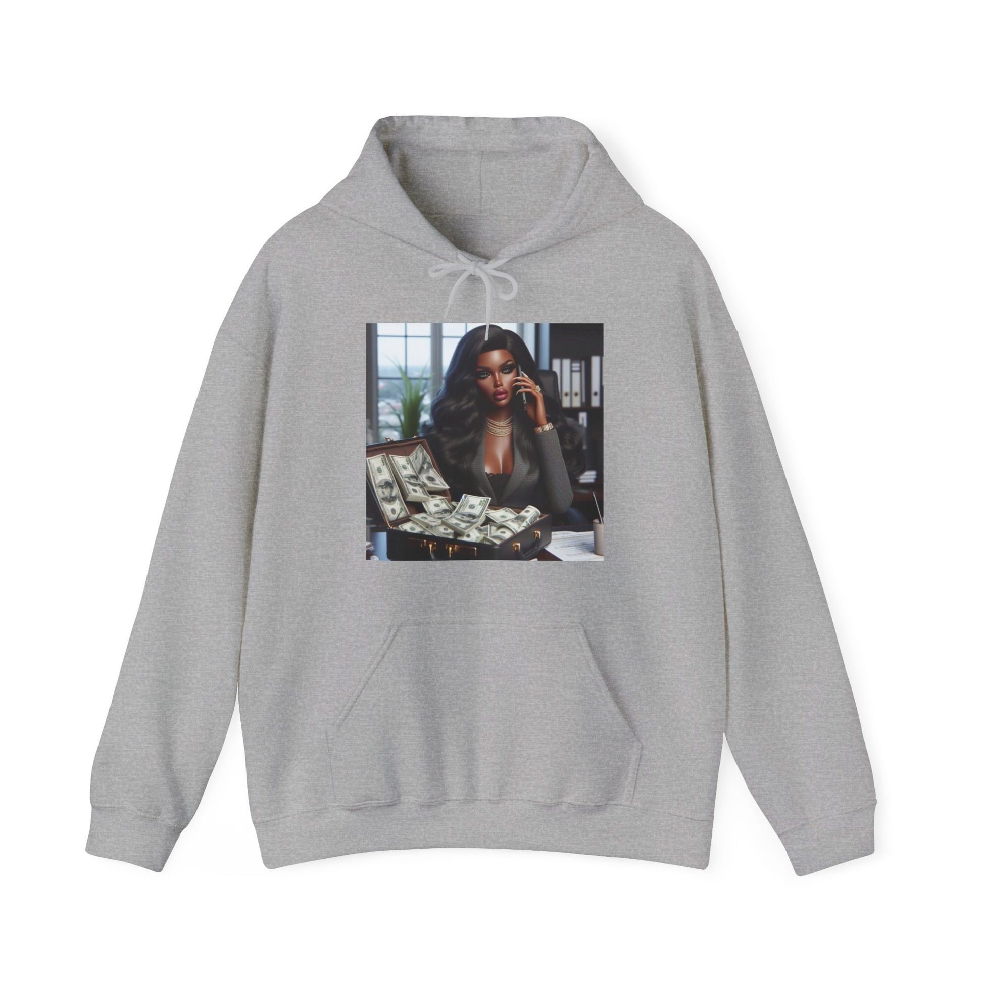 Business Deal Hoodie Hoodie Printify Sport Grey S