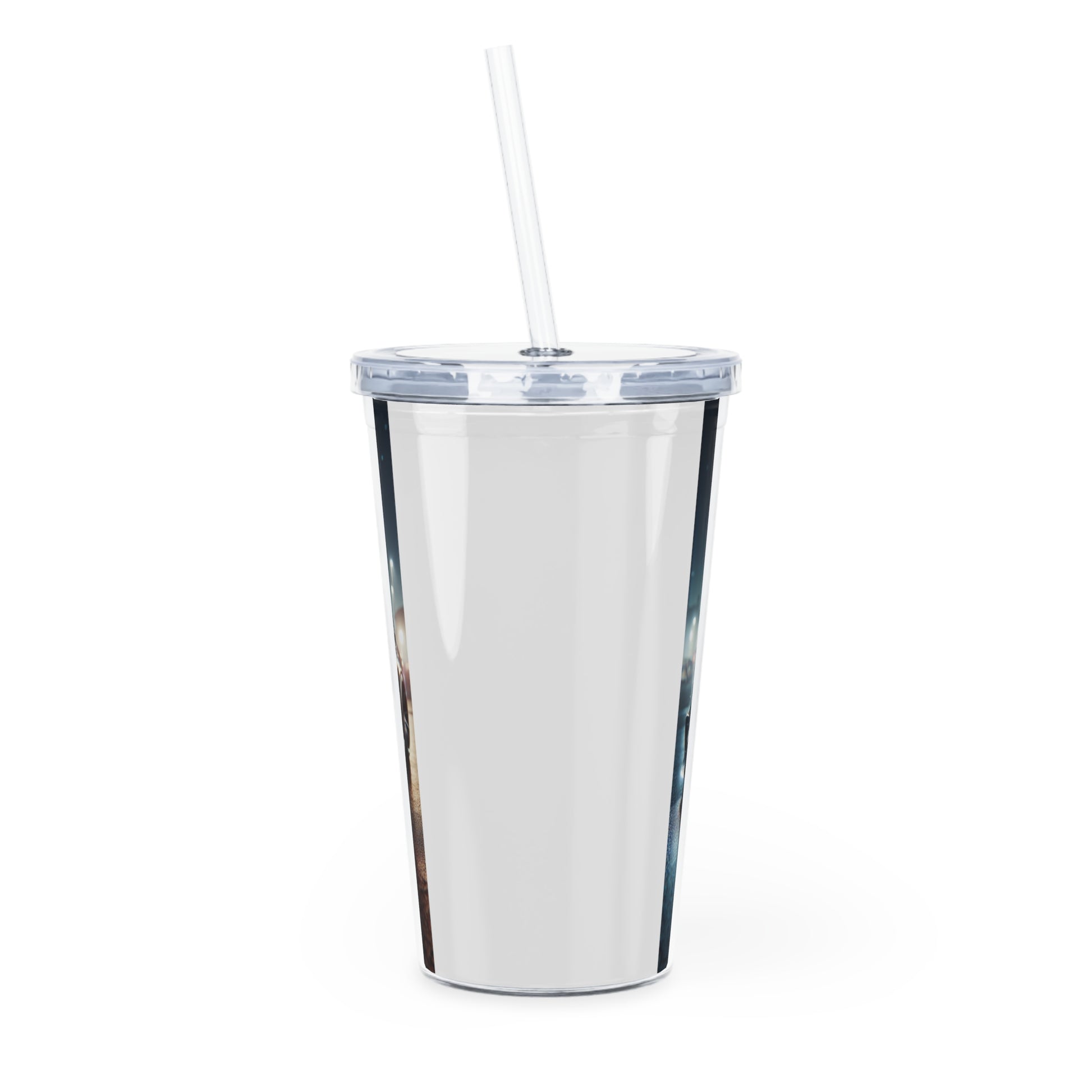 Black Mercedes Tumbler with Straw Mug Printify