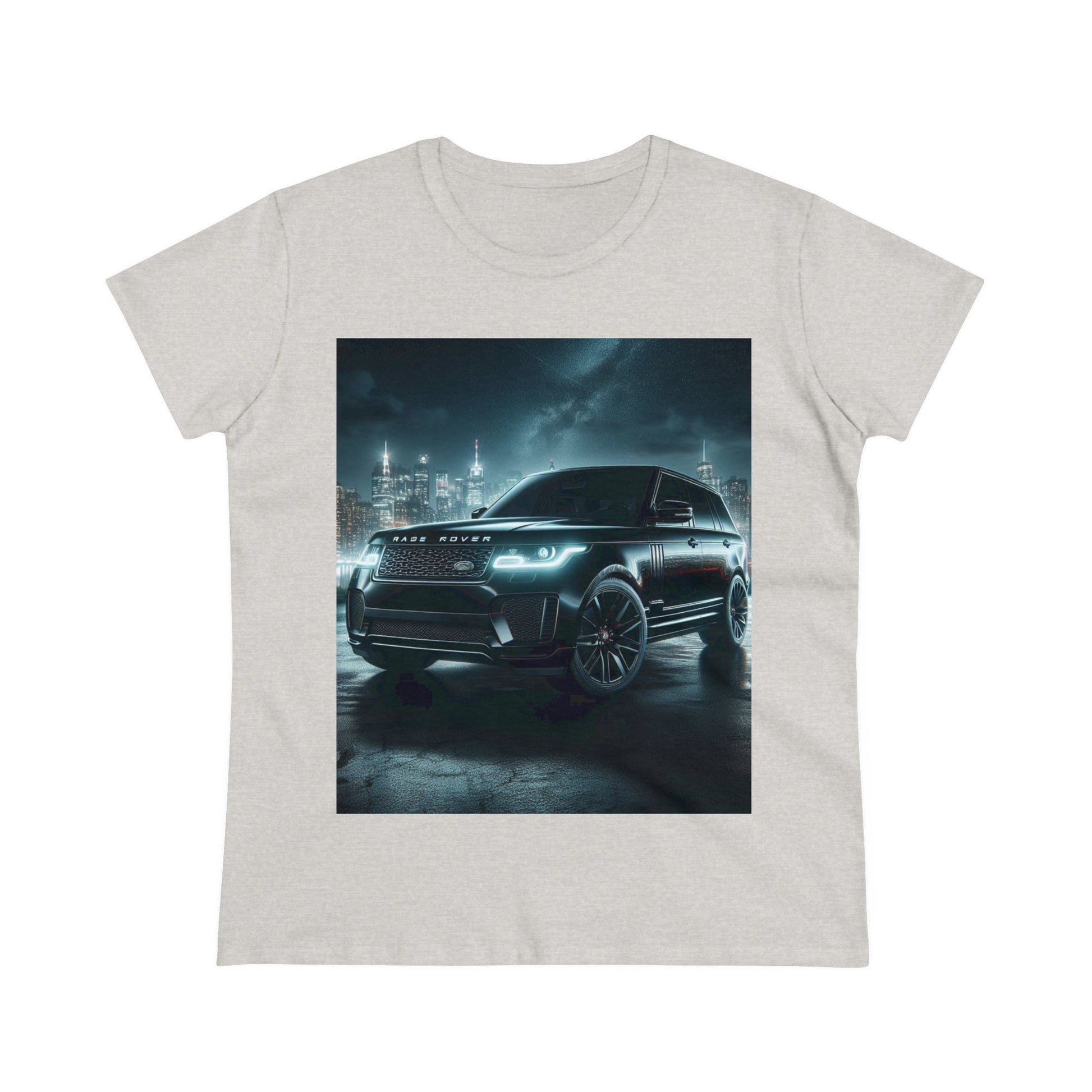 Black Range Rover T-Shirt T-Shirt Printify Ash S