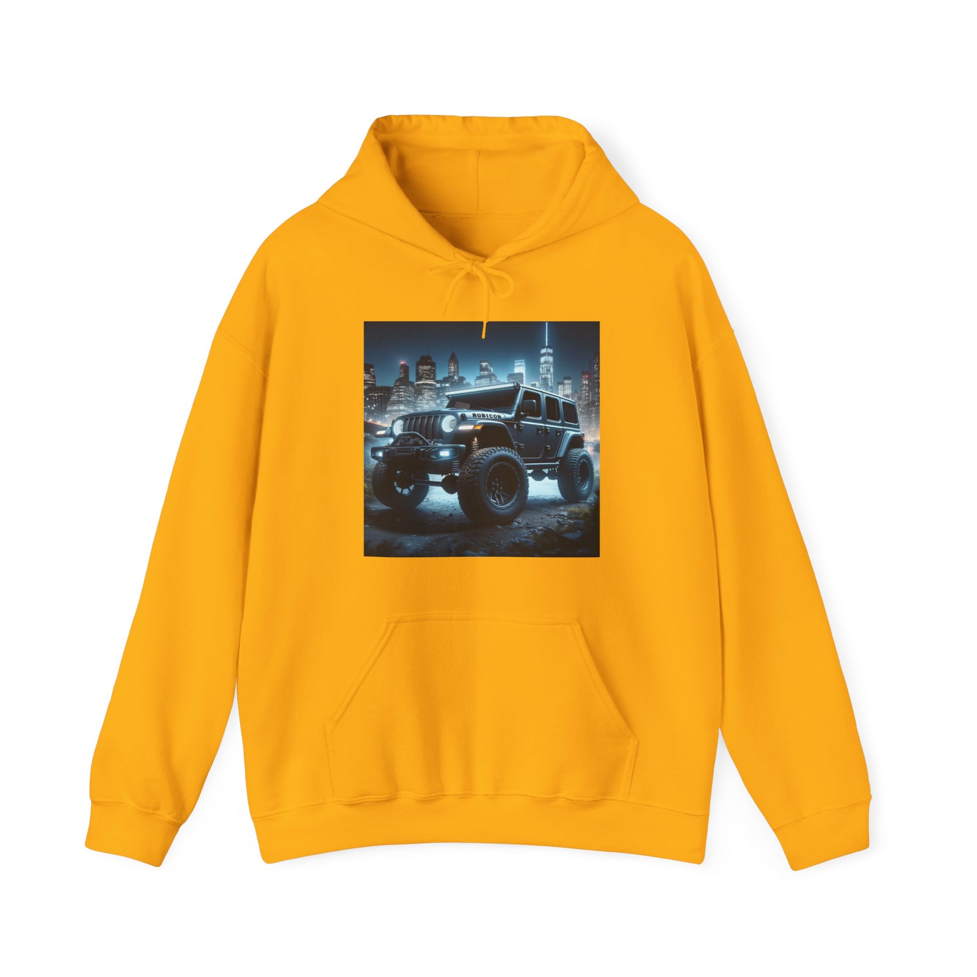 Gray Rubicon Hoodie Hoodie Printify Gold S