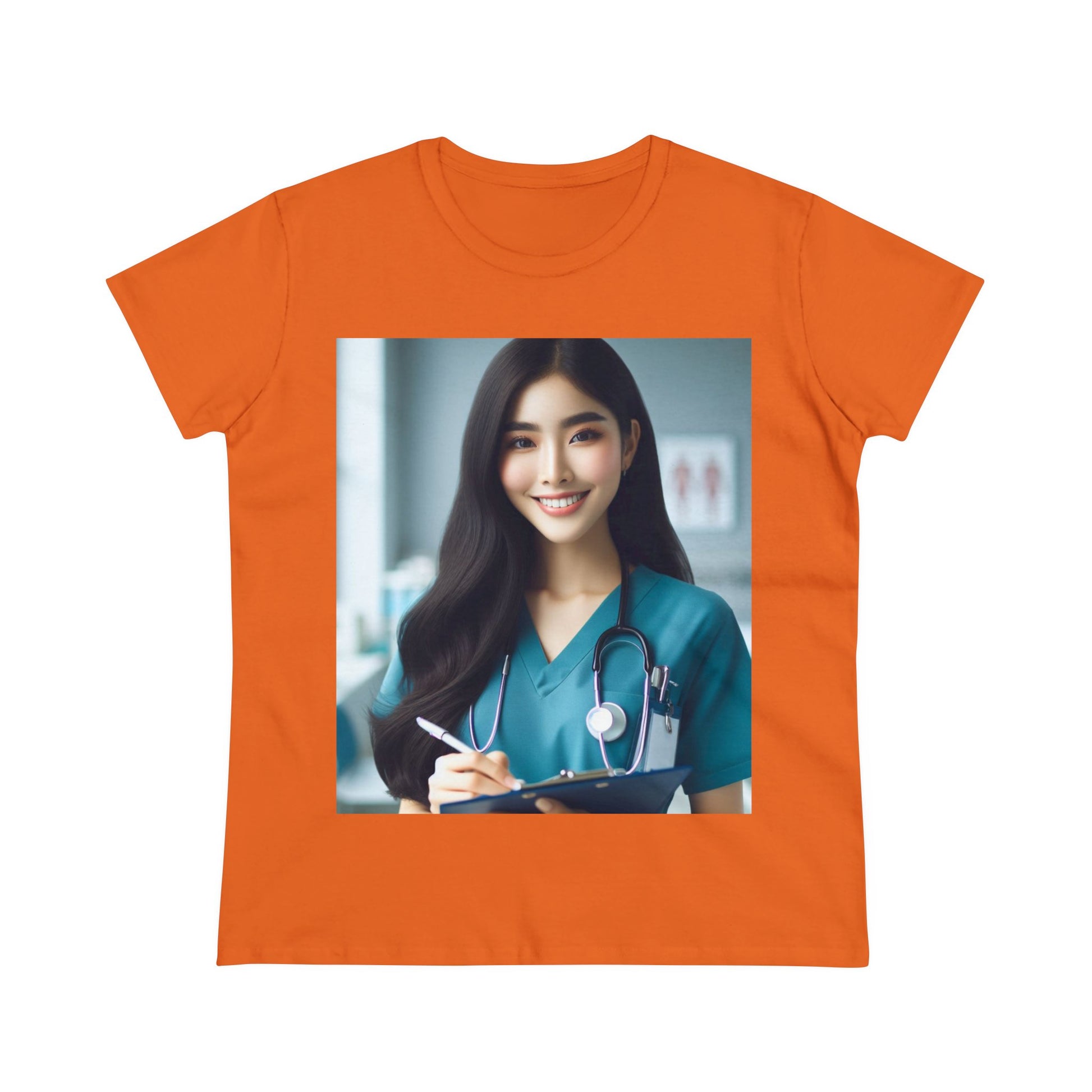 Your Favorite Nurse T-Shirts T-Shirt Printify Orange S