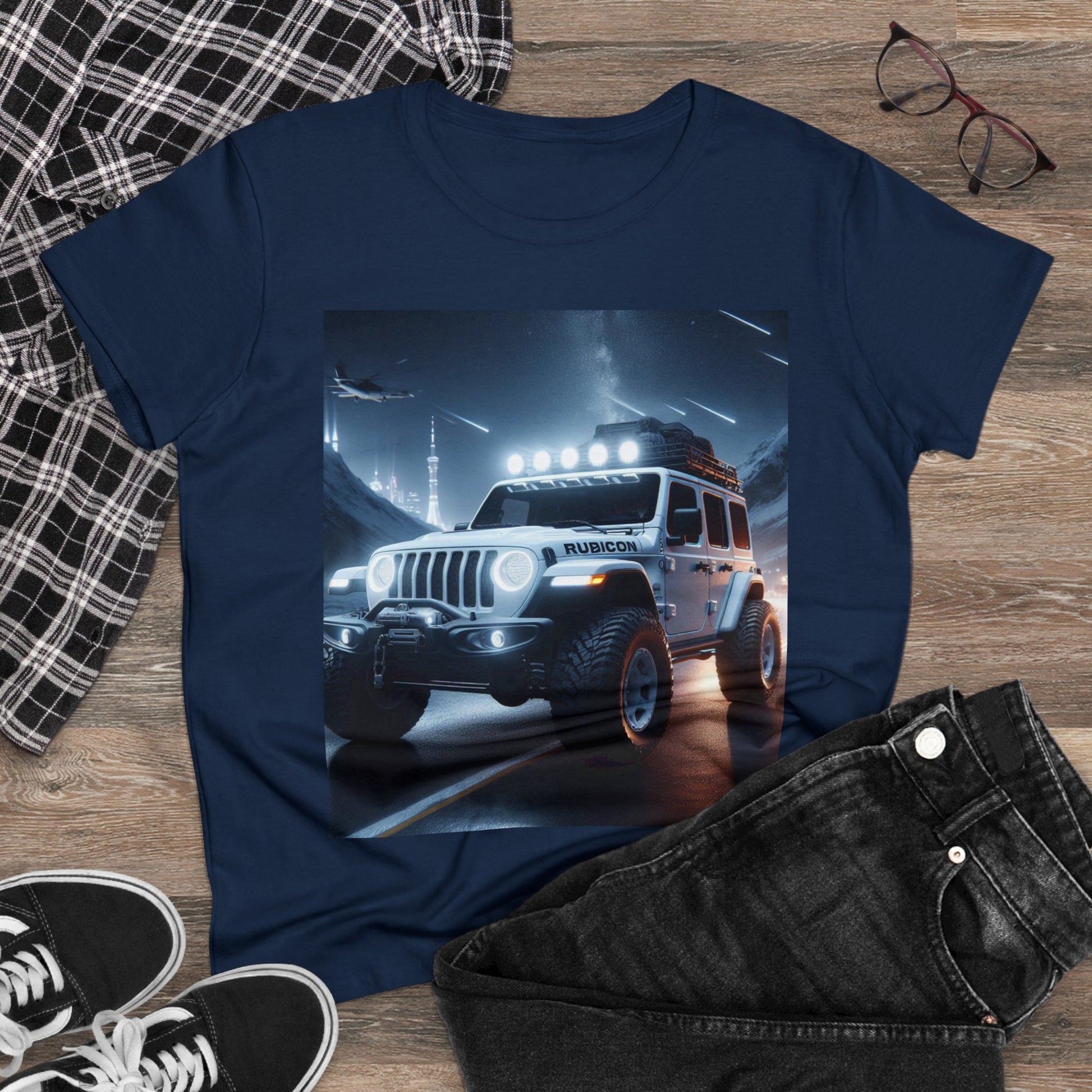 White Rubicon T-Shirt T-Shirt Printify