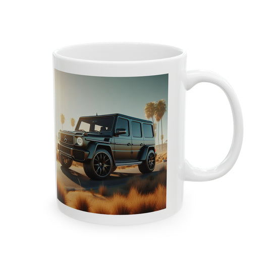 Black G-Wagon Mug Mug Printify