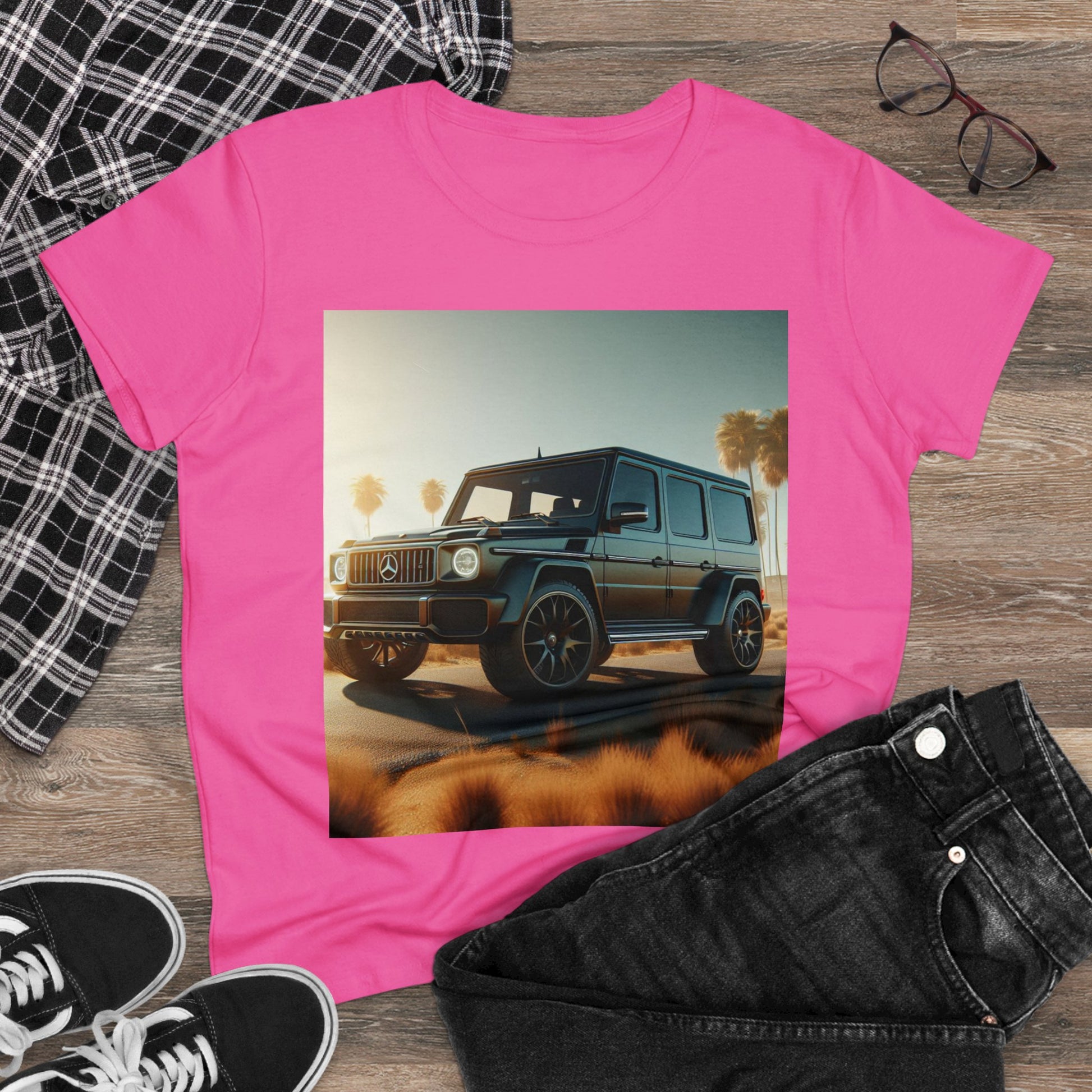 Black G-Wagon T-Shirts T-Shirt Printify
