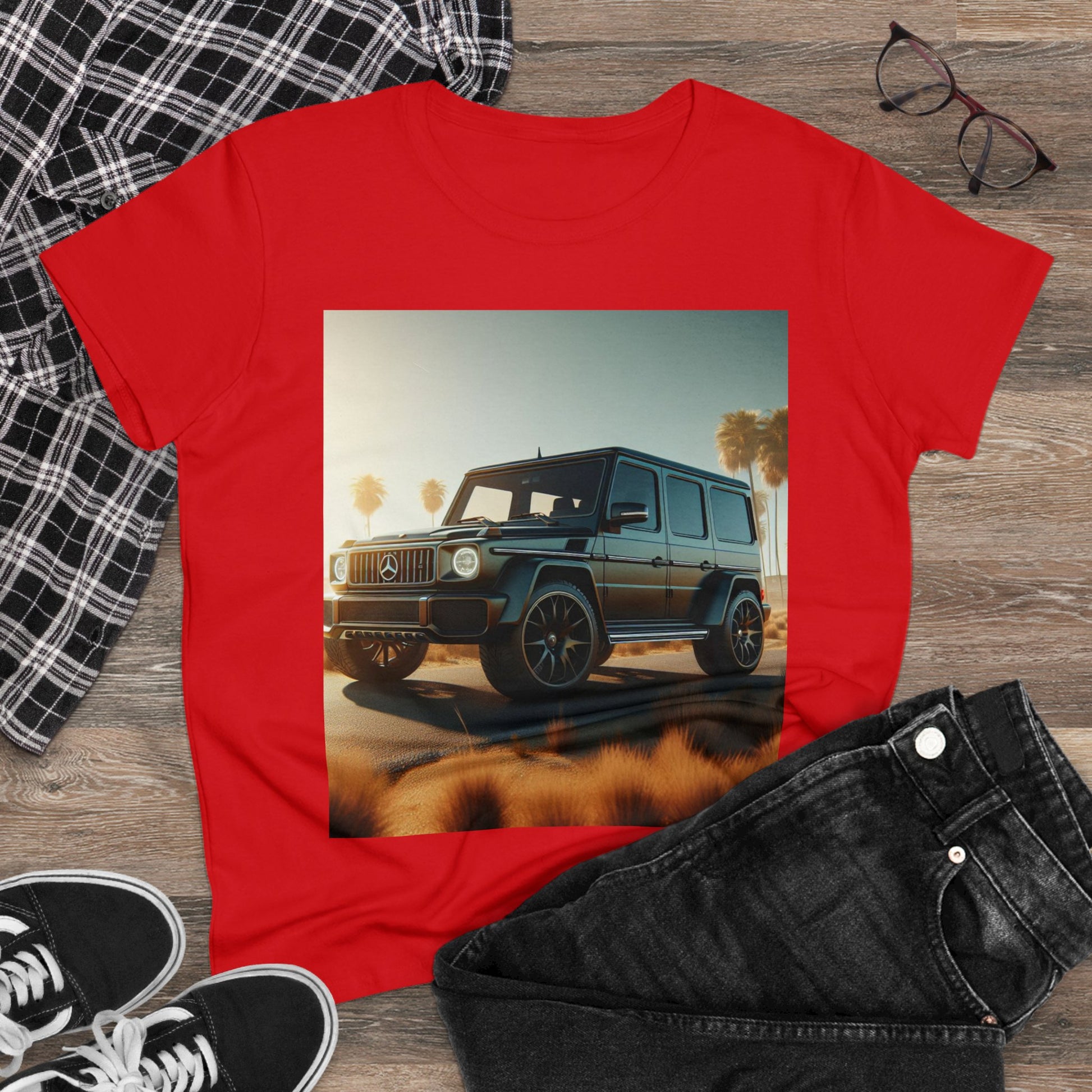 Black G-Wagon T-Shirts T-Shirt Printify