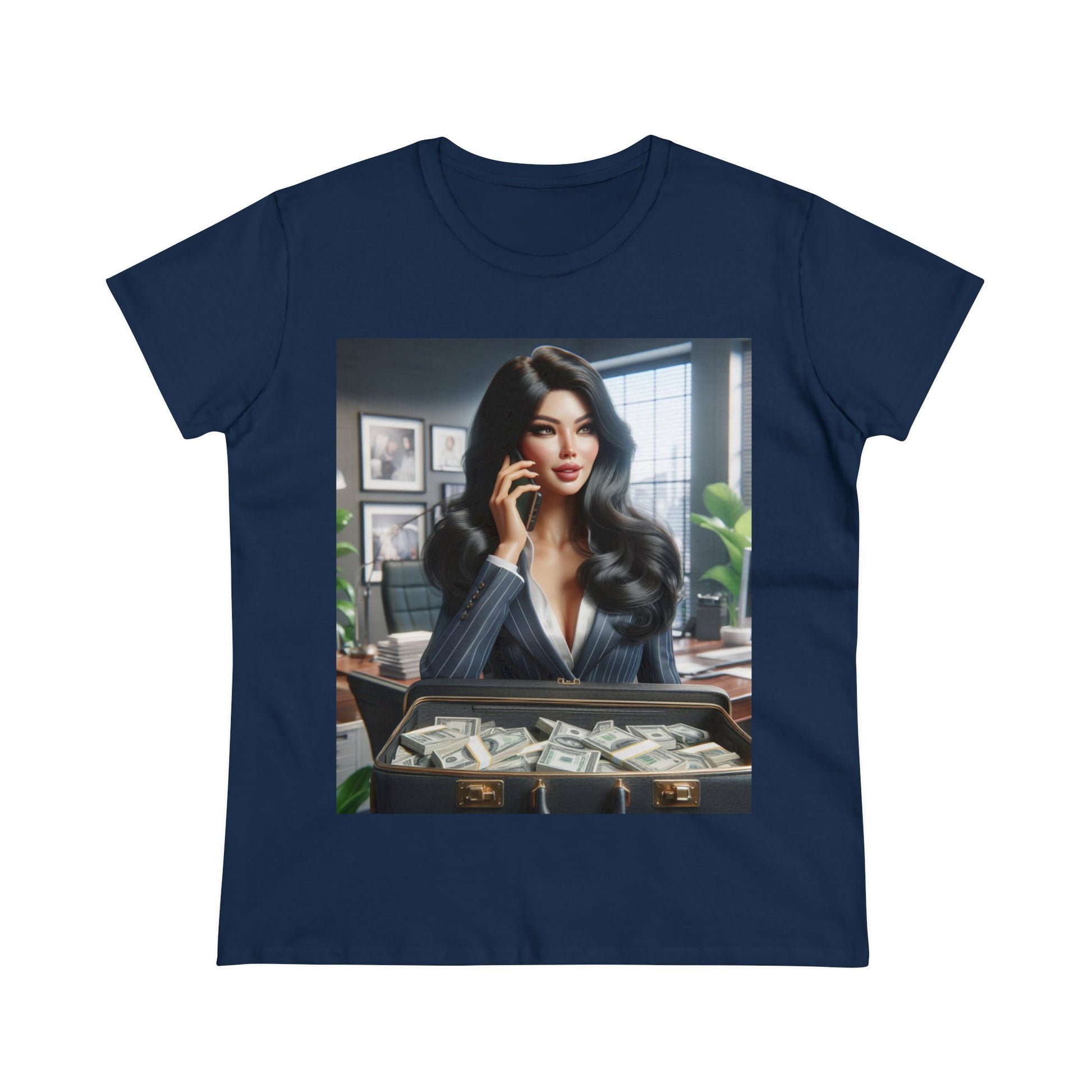 Business Deal T-Shirt T-Shirt Printify Navy S