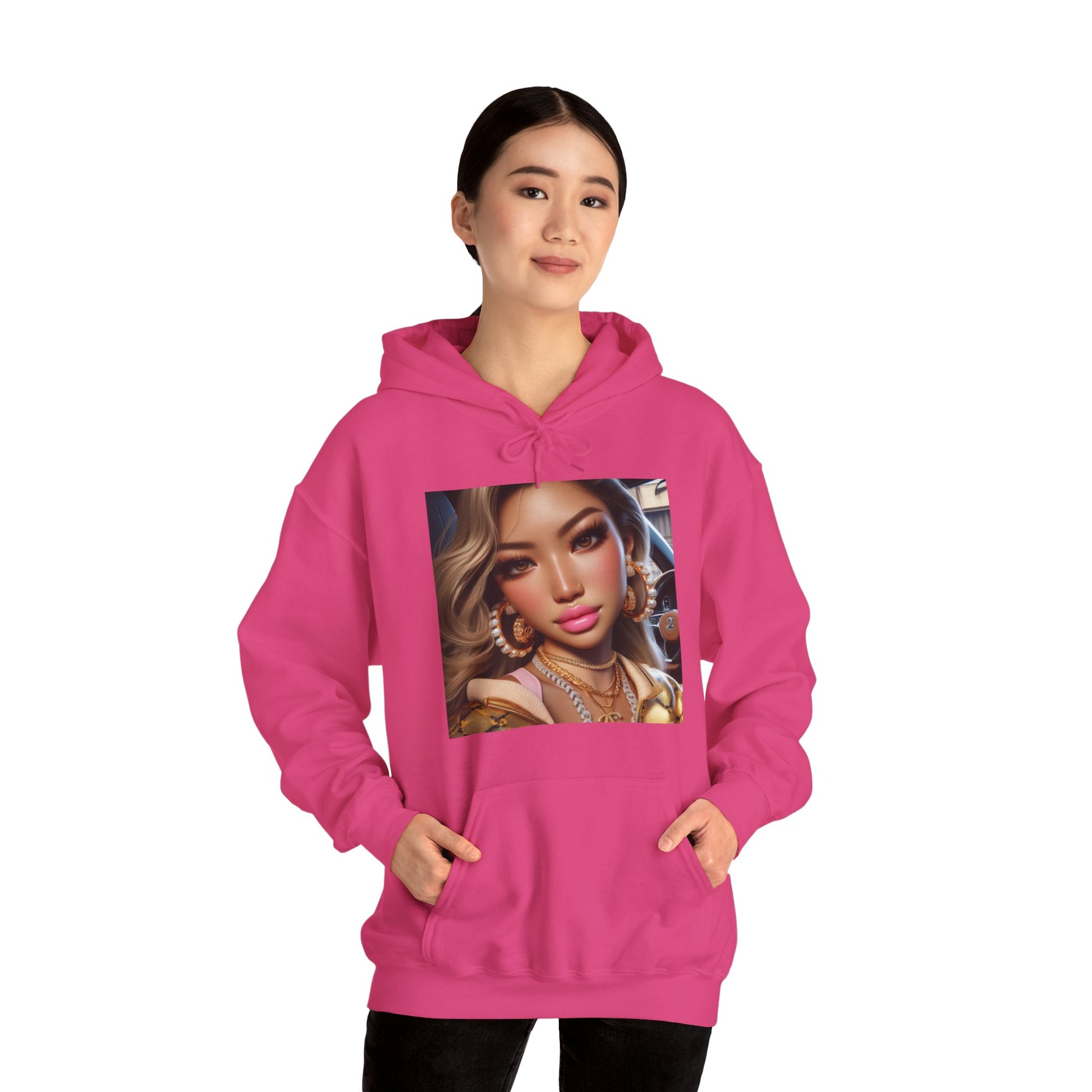 Car Beauty Hoodie Hoodie Printify