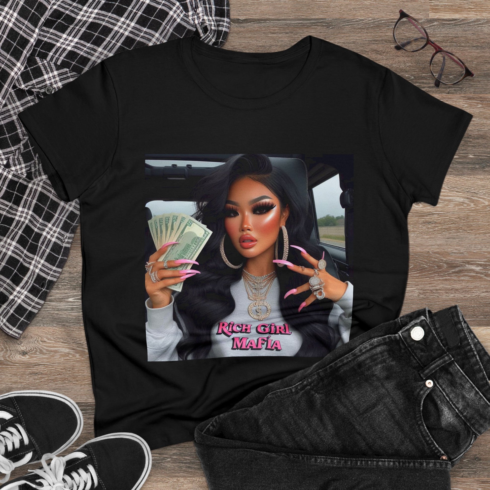 Rich Girl Mafia T-Shirt T-Shirt Printify