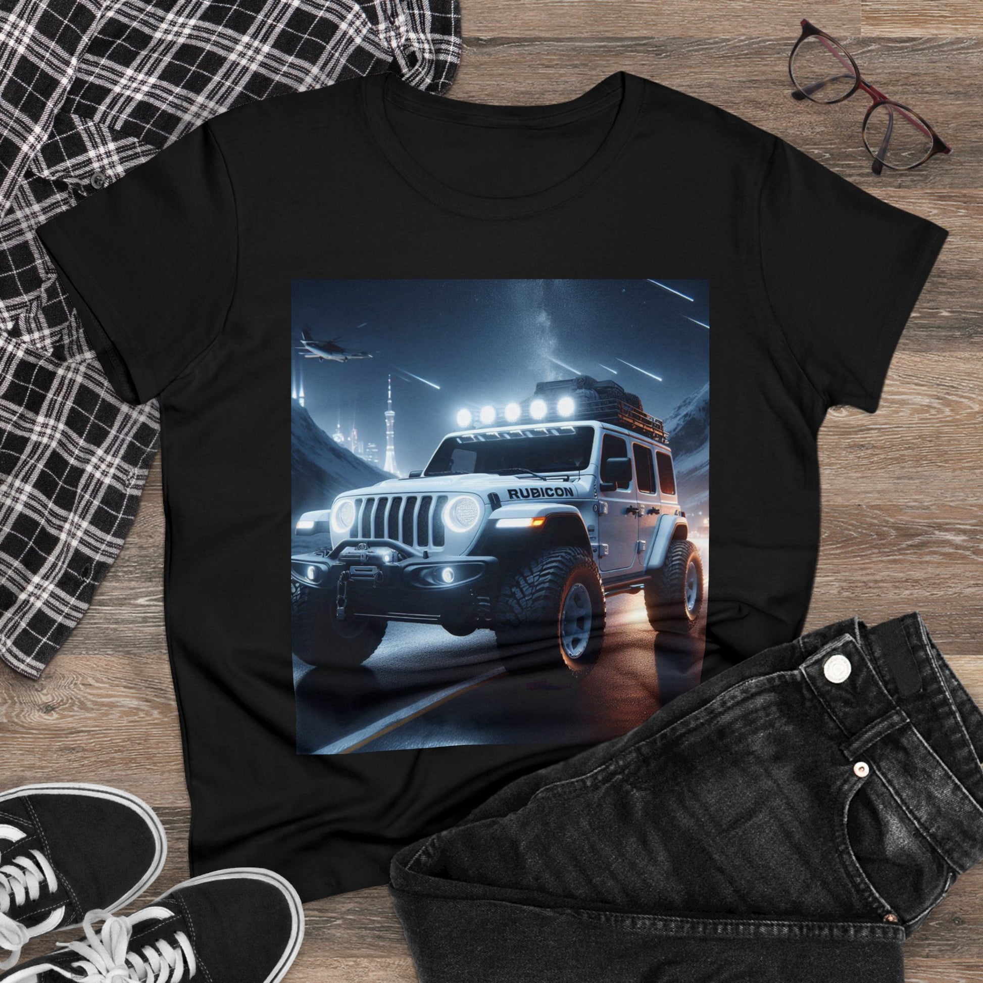 White Rubicon T-Shirt T-Shirt Printify