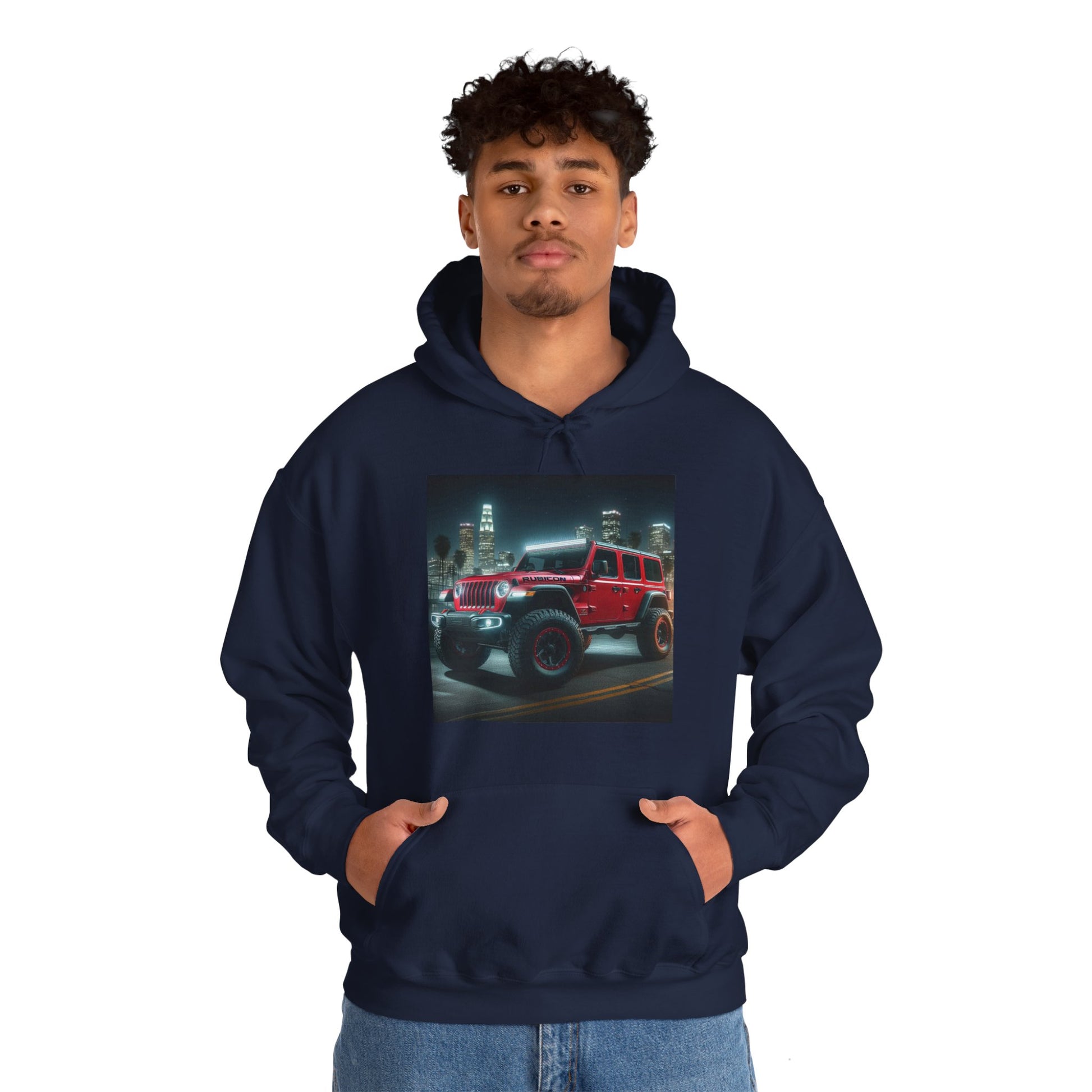 Red Rubicon Hoodie Hoodie Printify