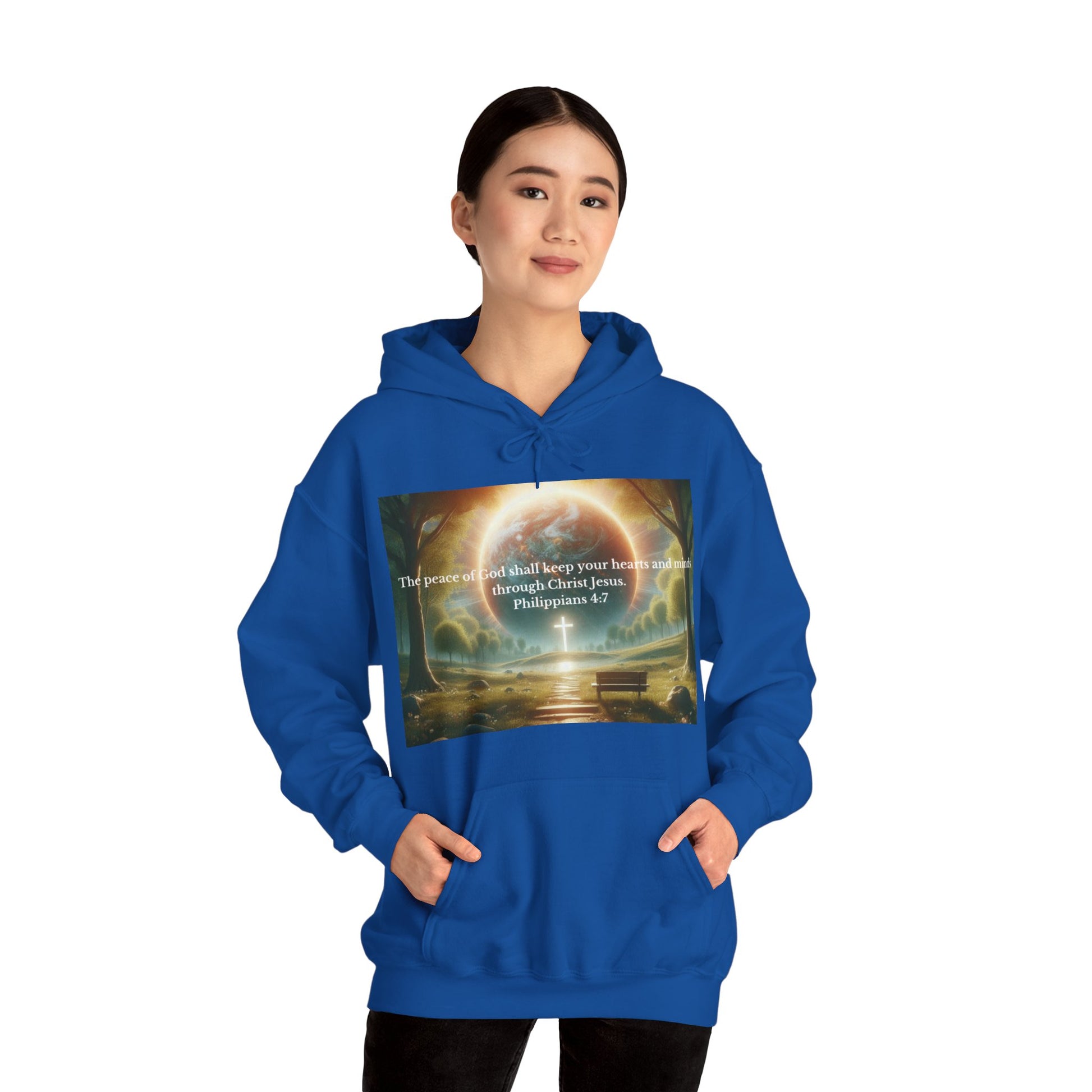 Philippians 4:7 Hoodie Hoodie Printify