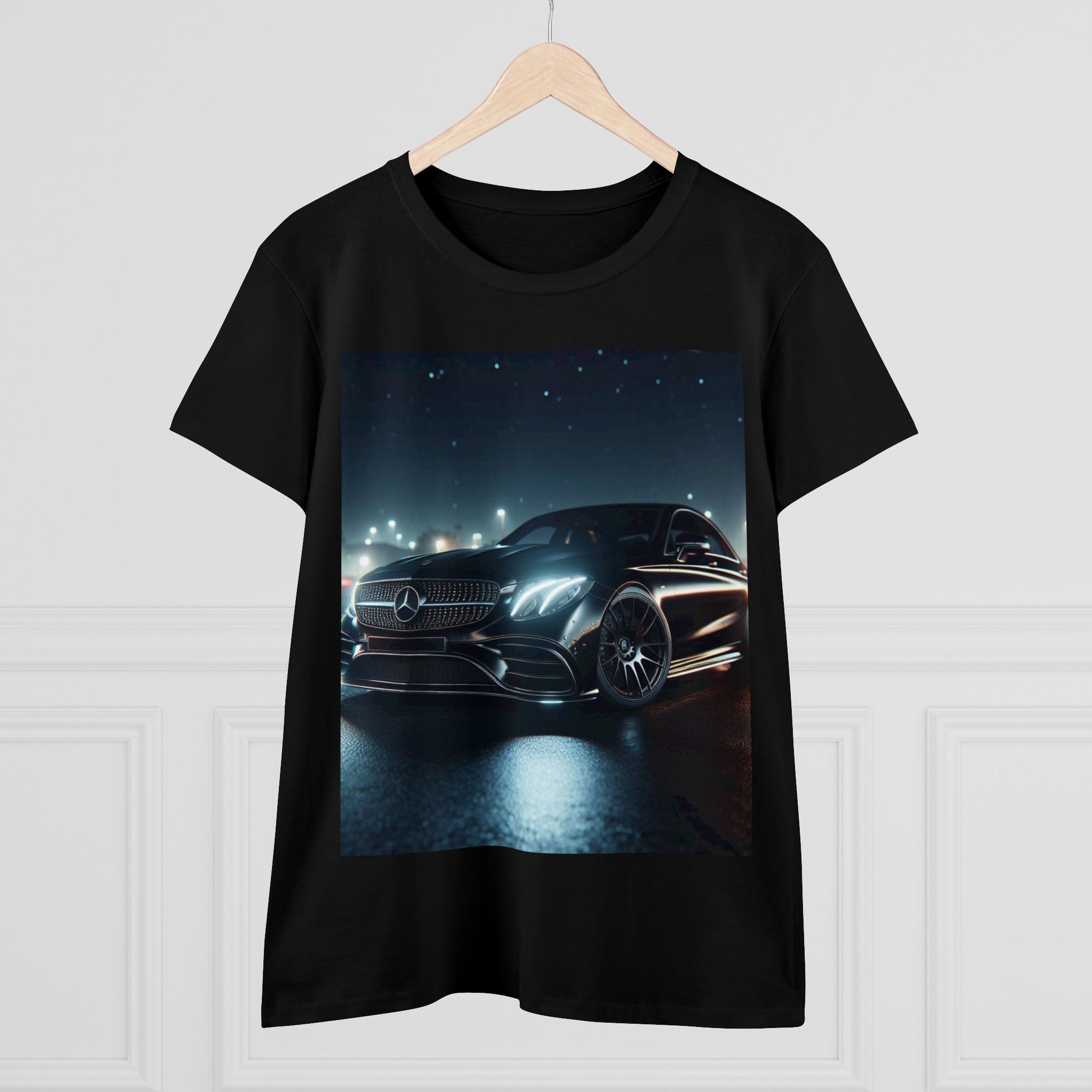 Black Mercedes T-Shirt T-Shirt Printify