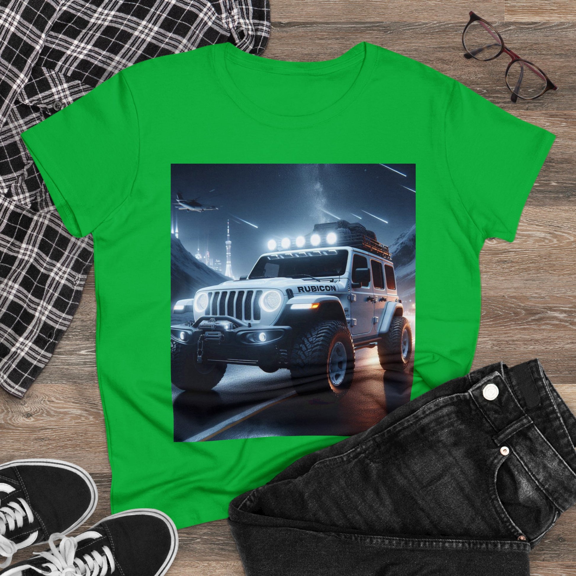 White Rubicon T-Shirt T-Shirt Printify