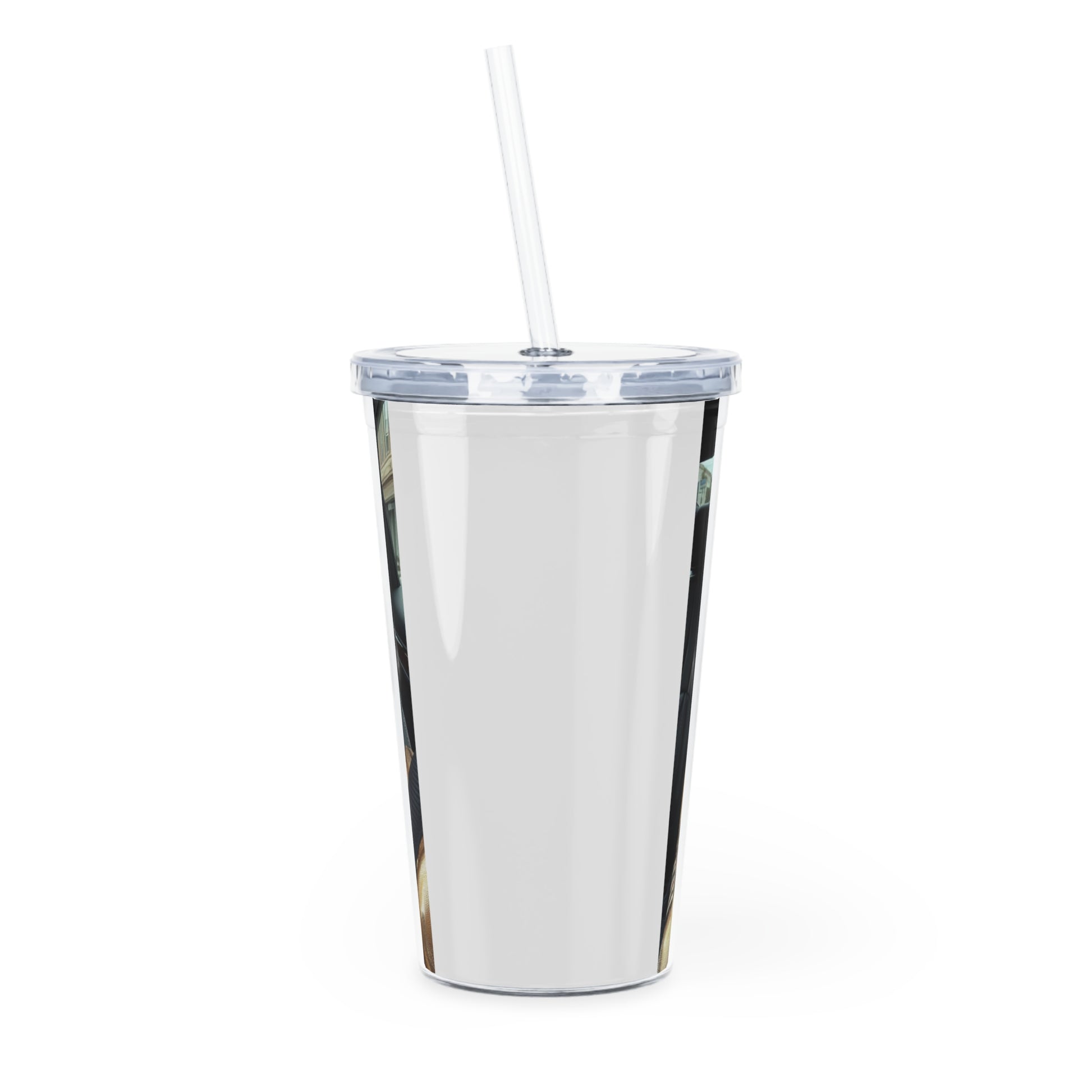 Car Beauty Tumbler with Straw Mug Printify