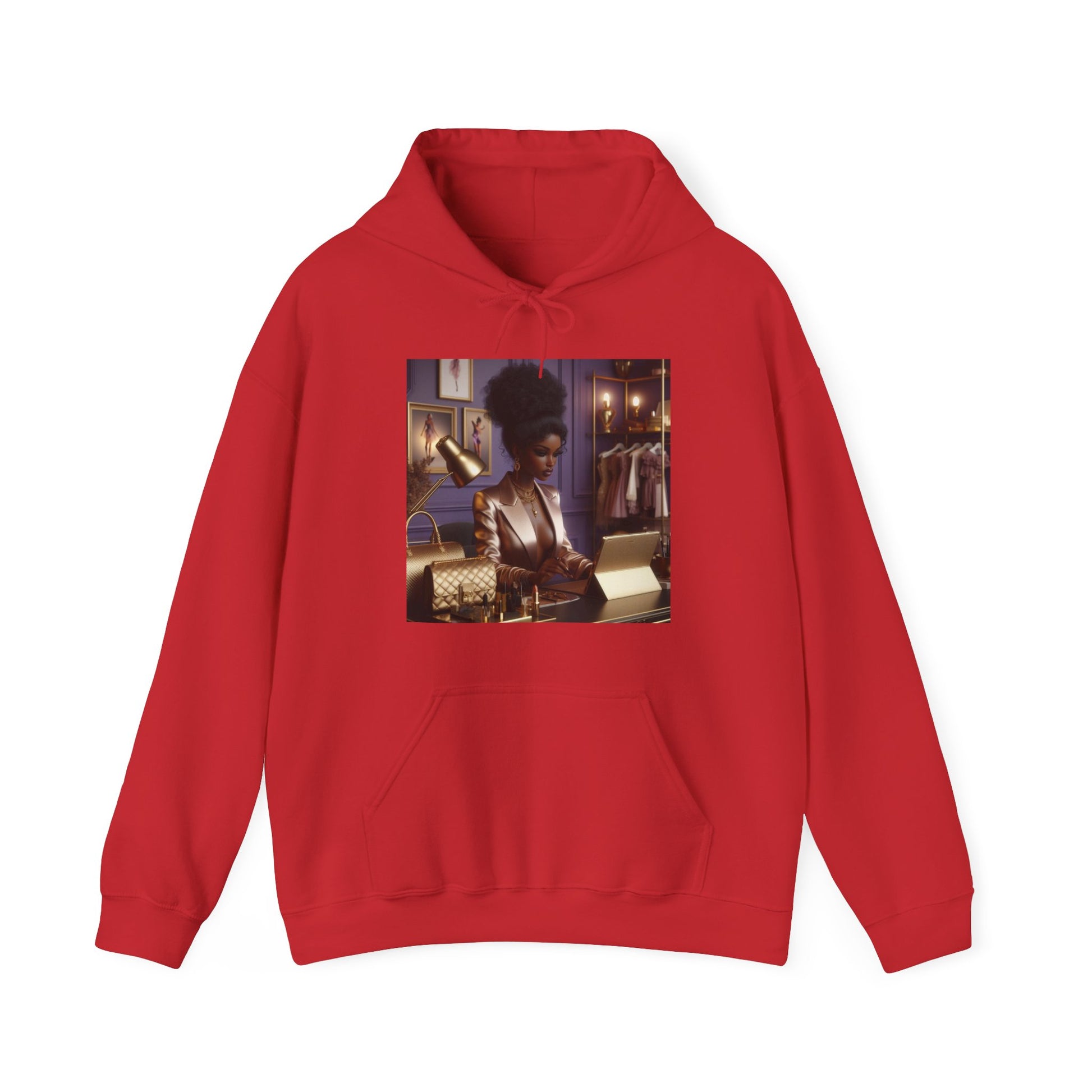 Fashion and Beauty Hoodie Hoodie Printify Red S