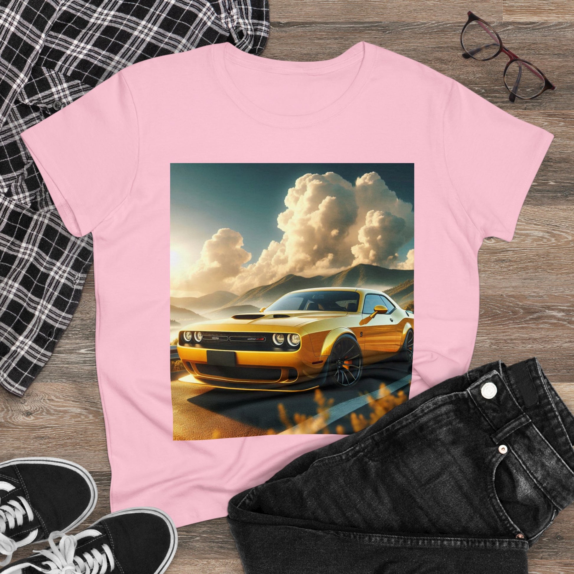Yellow Challenger T-Shirt T-Shirt Printify