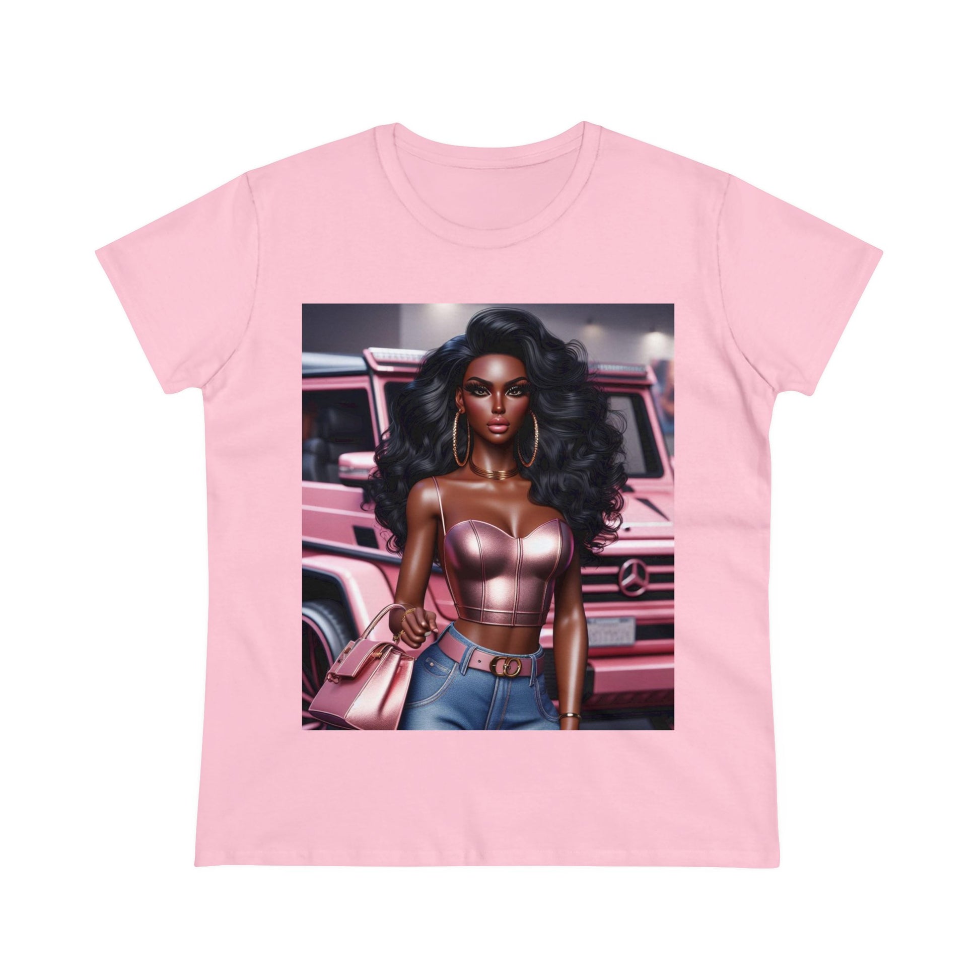 Pink Luxury T-Shirt T-Shirt Printify Light Pink S