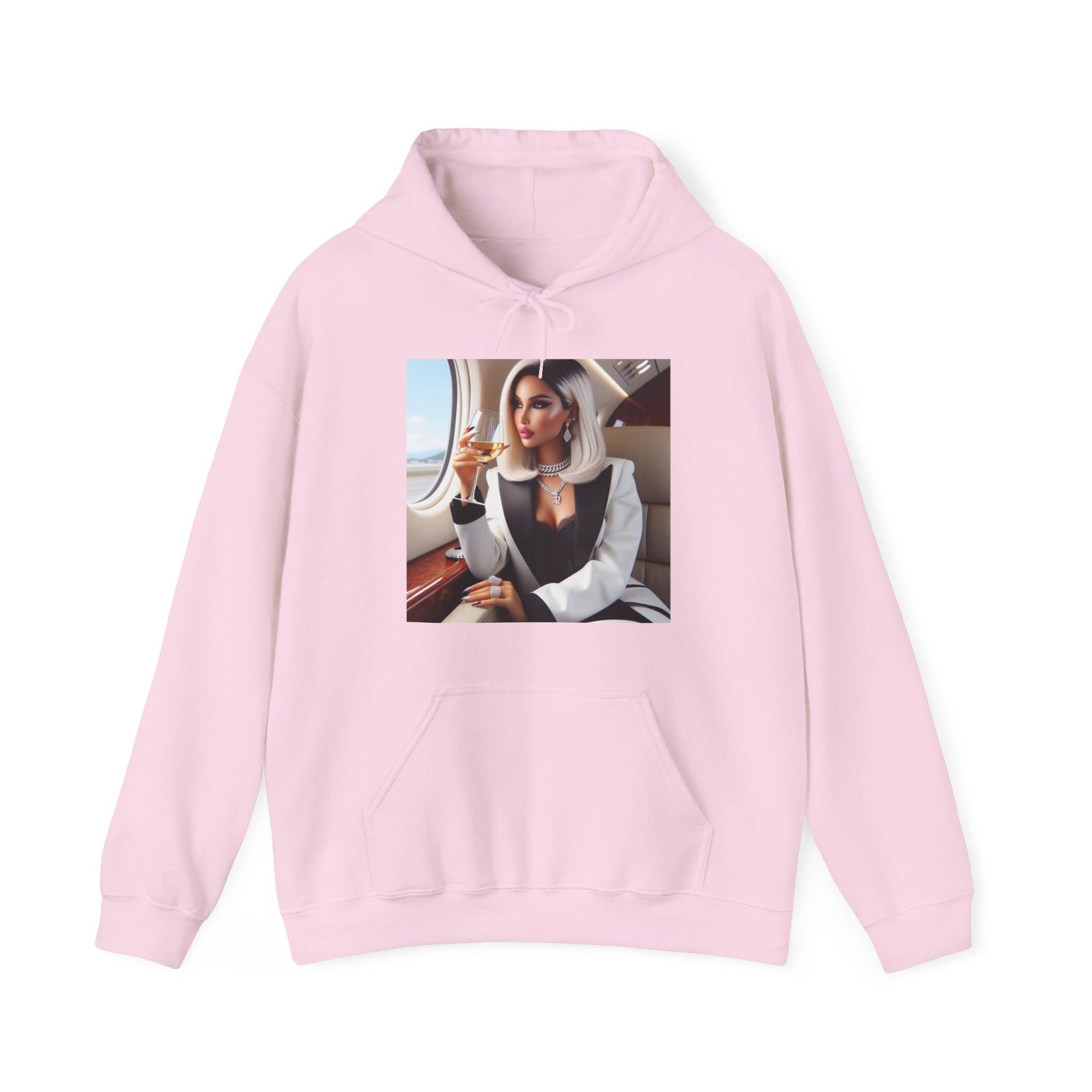 Private Business Hoodie Hoodie Printify Light Pink S