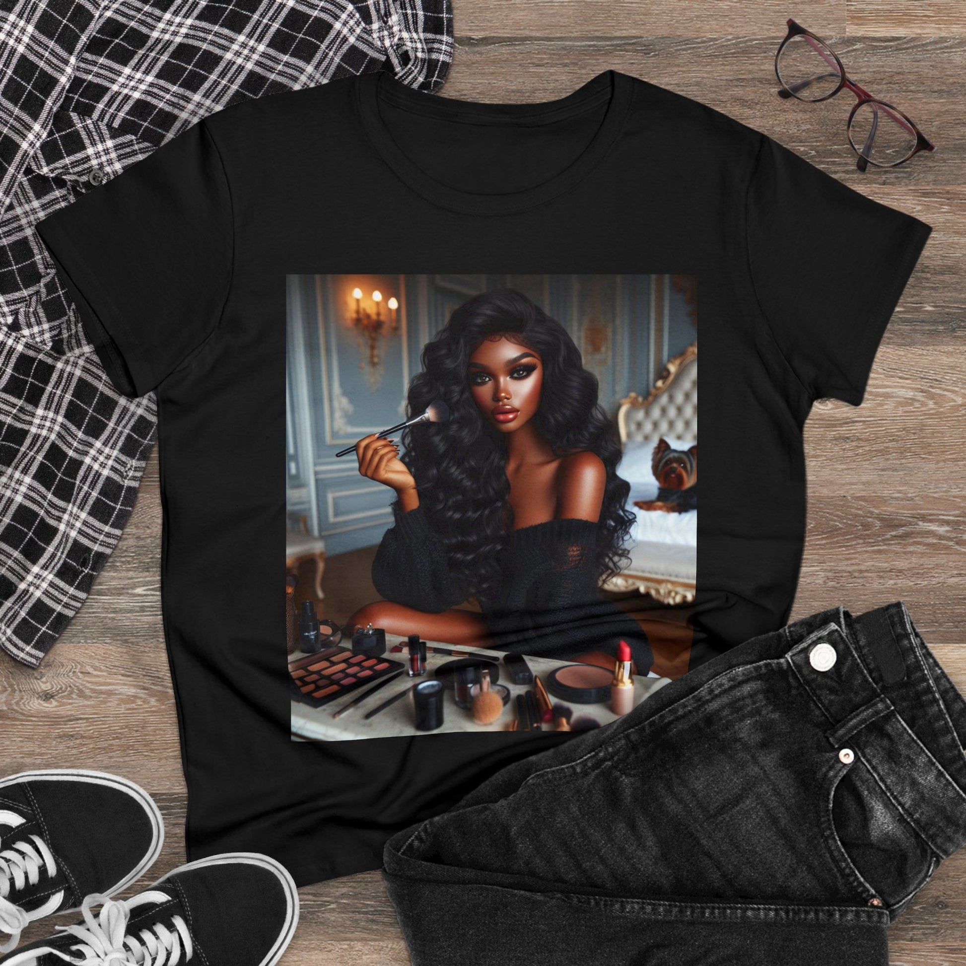 Make Up Time T-Shirt T-Shirt Printify