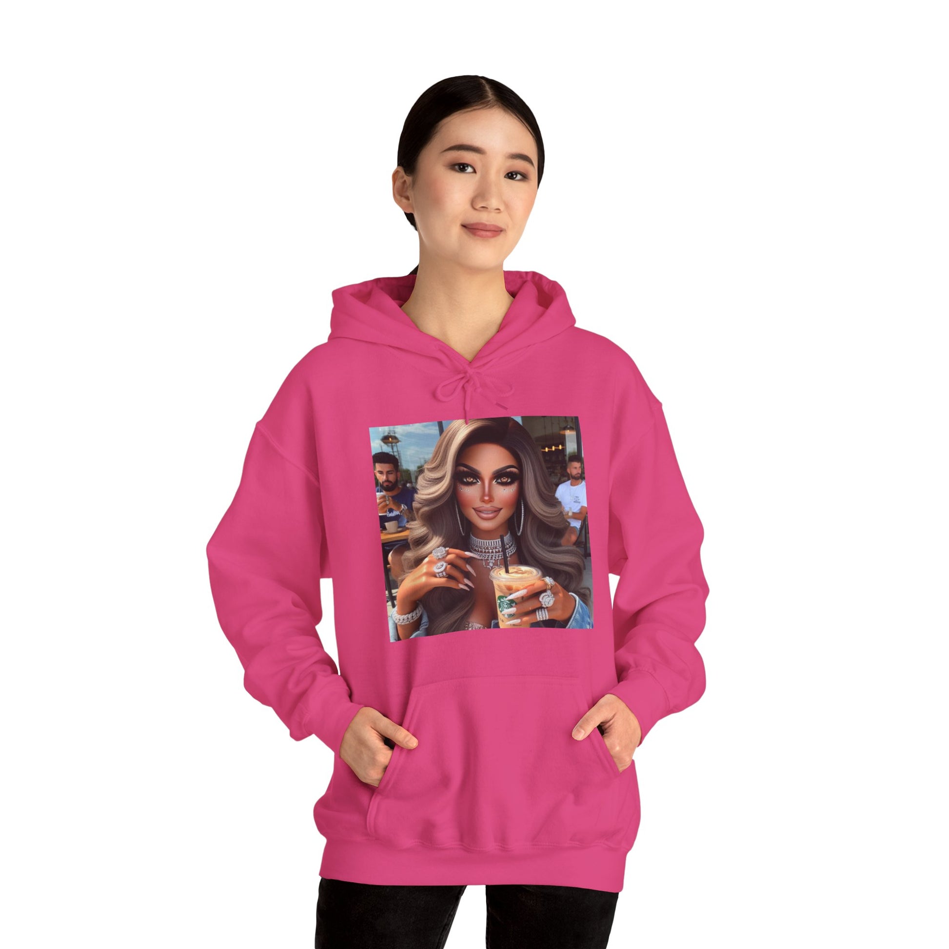 Coffee Beauty Hoodie Hoodie Printify