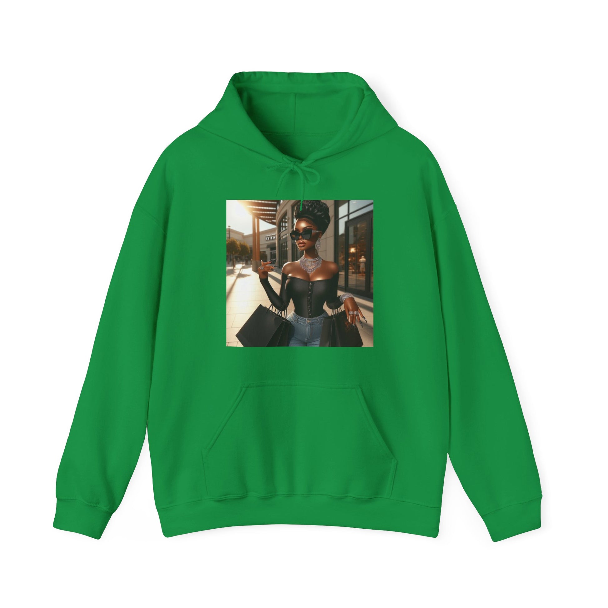 Let's Shop Hoodie Hoodie Printify Irish Green S