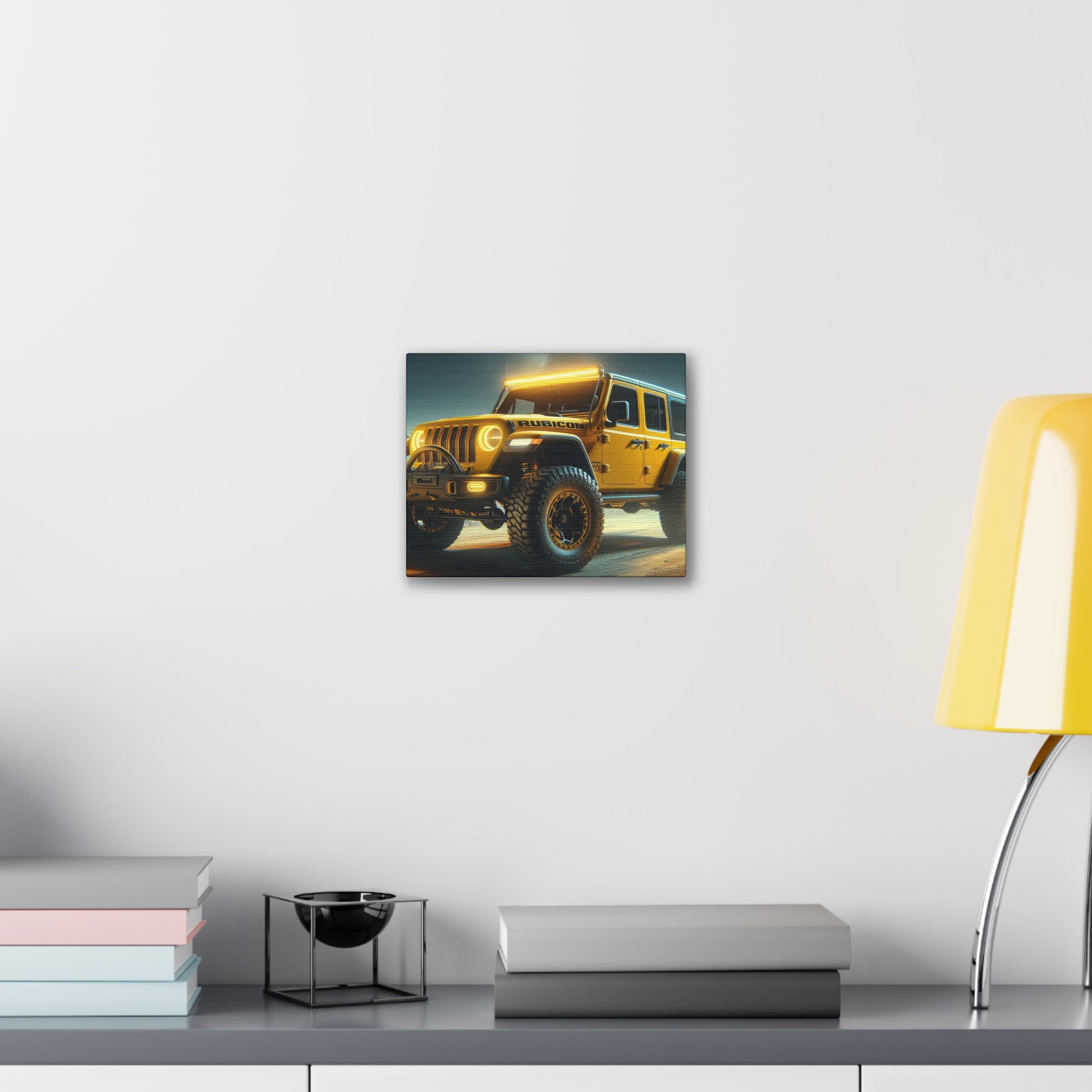 Yellow Rubicon Canvas Canvas Printify 10" x 8" (Horizontal) 0.75''