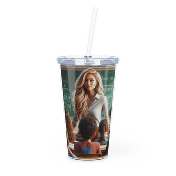 Class in Session Tumbler with Straw Mug Printify 20oz Transparent