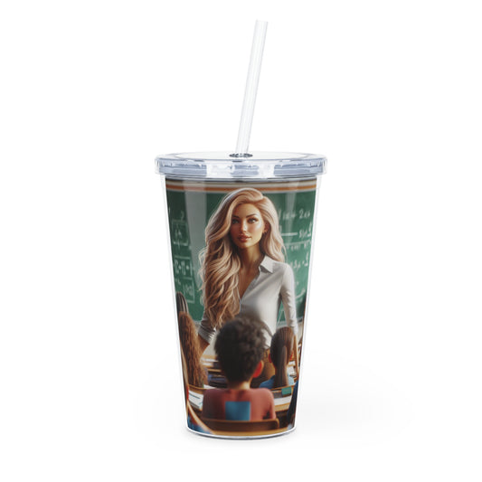 Class in Session Tumbler with Straw Mug Printify 20oz Transparent