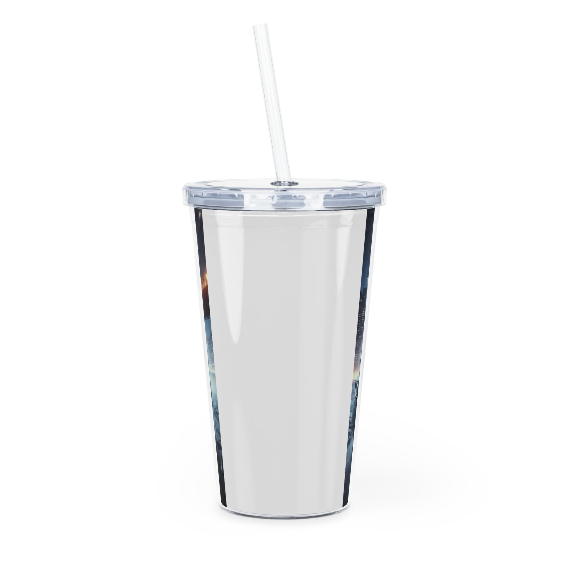 Black Rubicon Tumbler with Straw Mug Printify