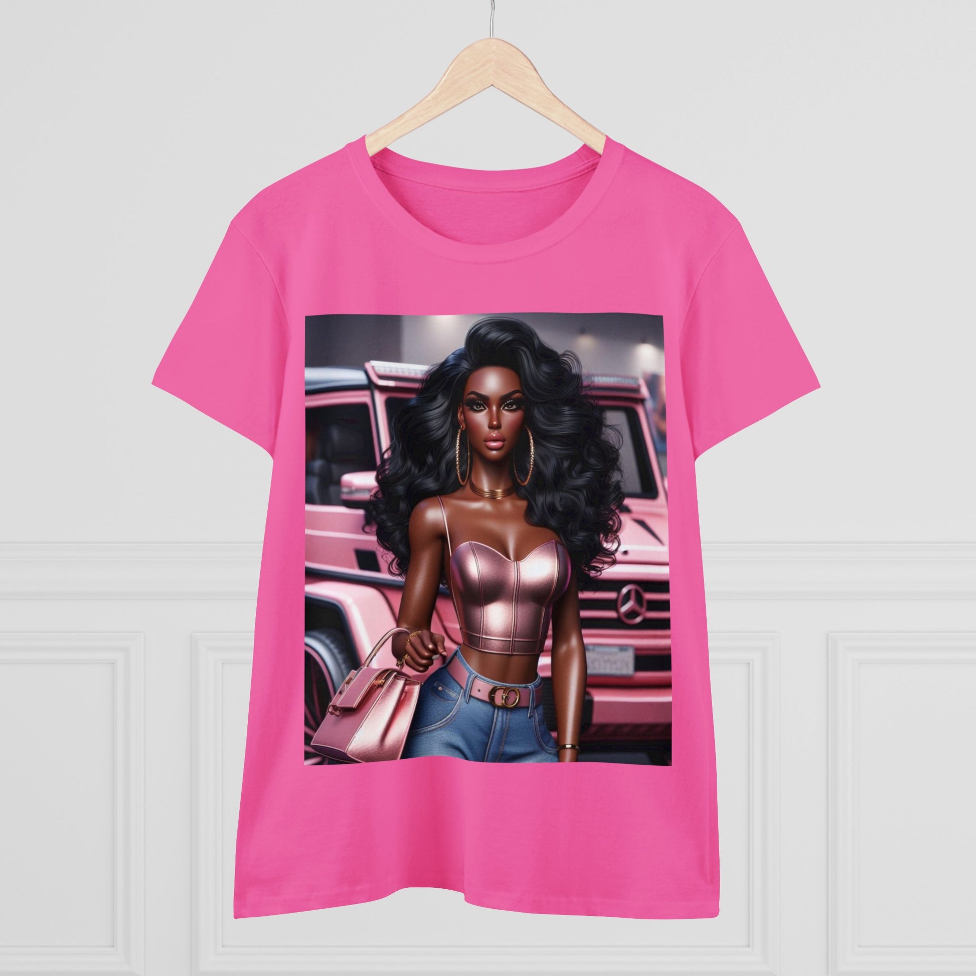 Pink Luxury T-Shirt T-Shirt Printify