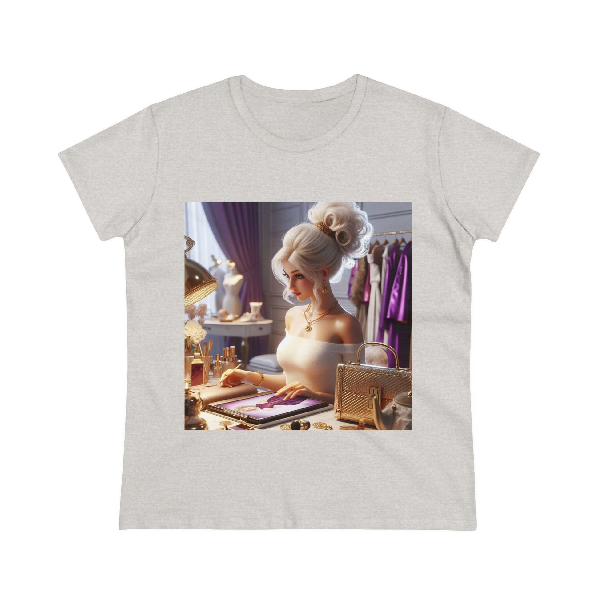 Fashion and Beauty T-Shirt T-Shirt Printify Ash S